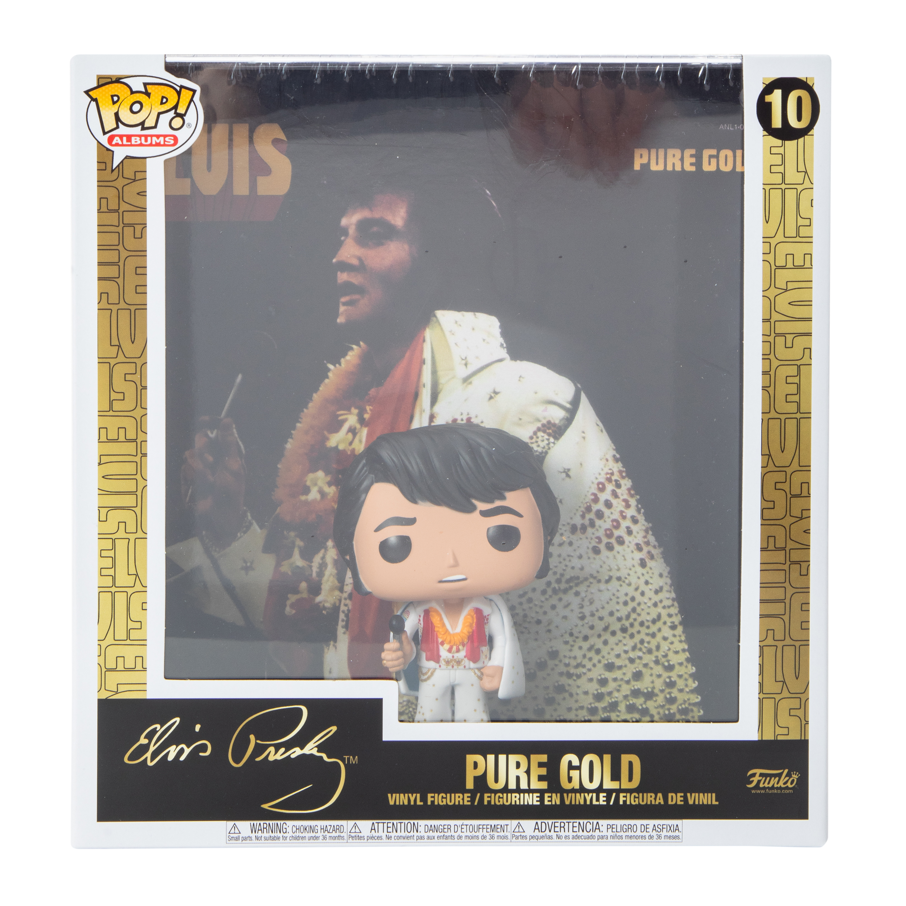 Elvis #10 Pure Gold Album Funko hot Pop