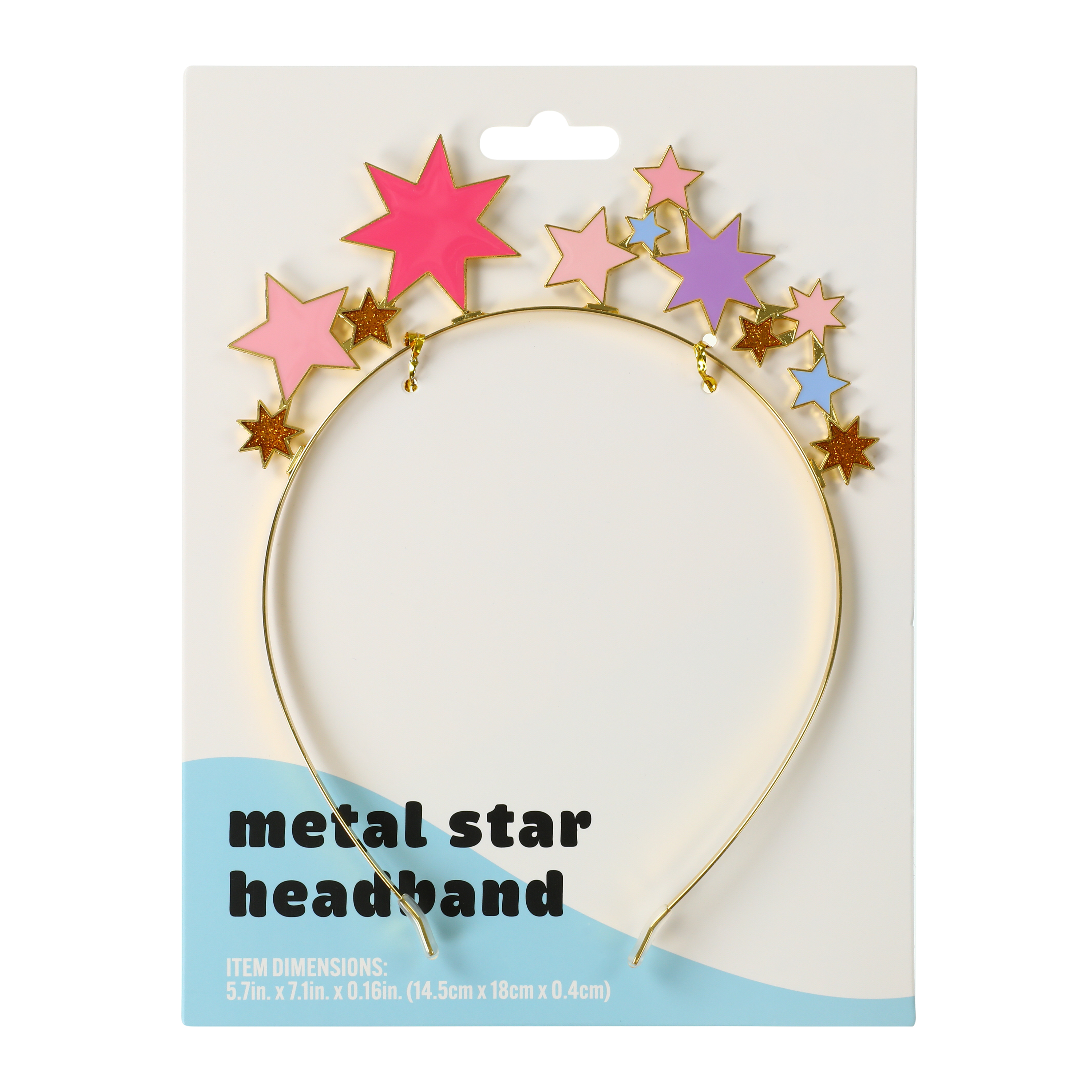 代引き人気 Metal Star Below Five | Headband ヘアアクセサリー