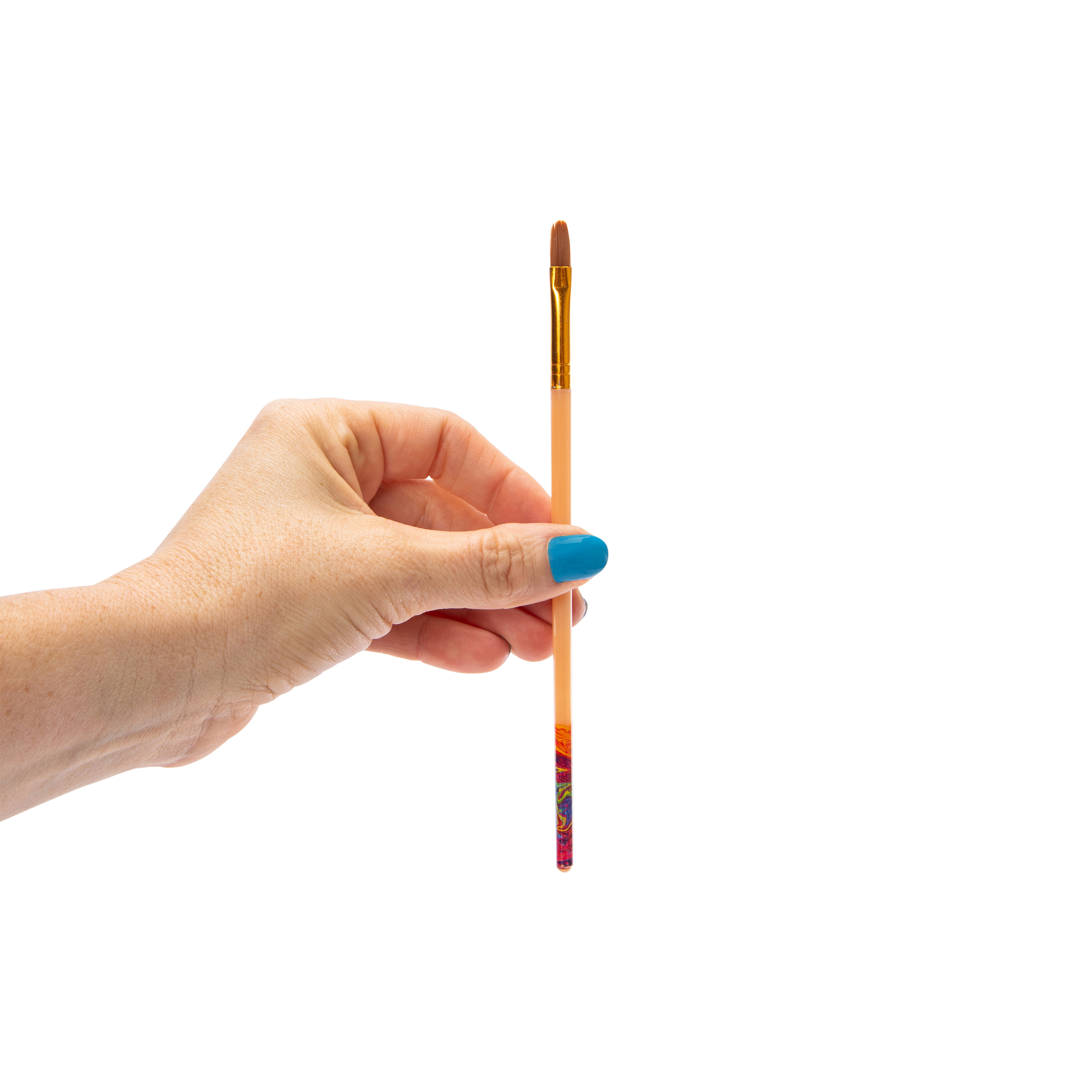 Marble-Dipped Artist Brush Set 15-Piece