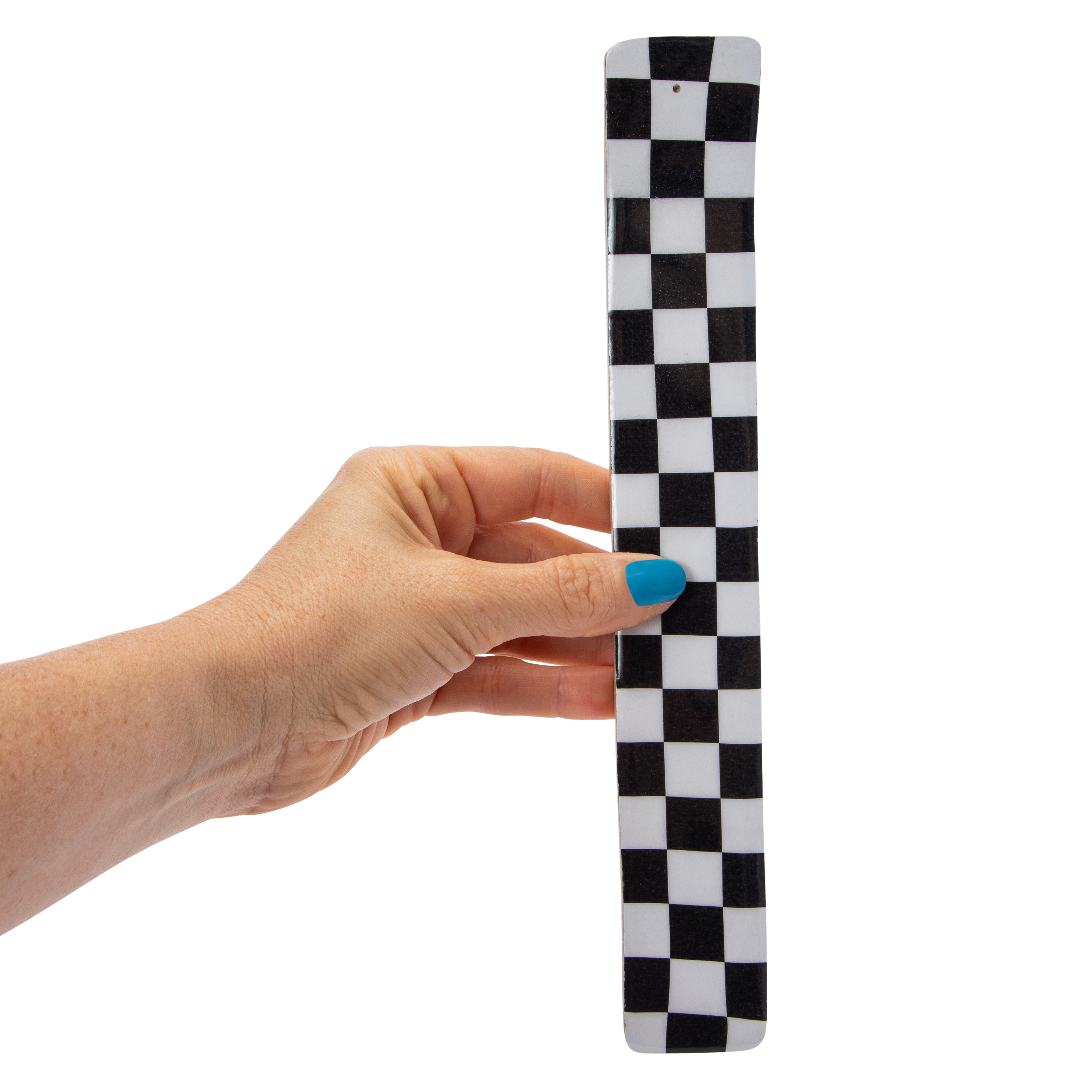 Checkered Incense Holder 1.5in x 9.8in