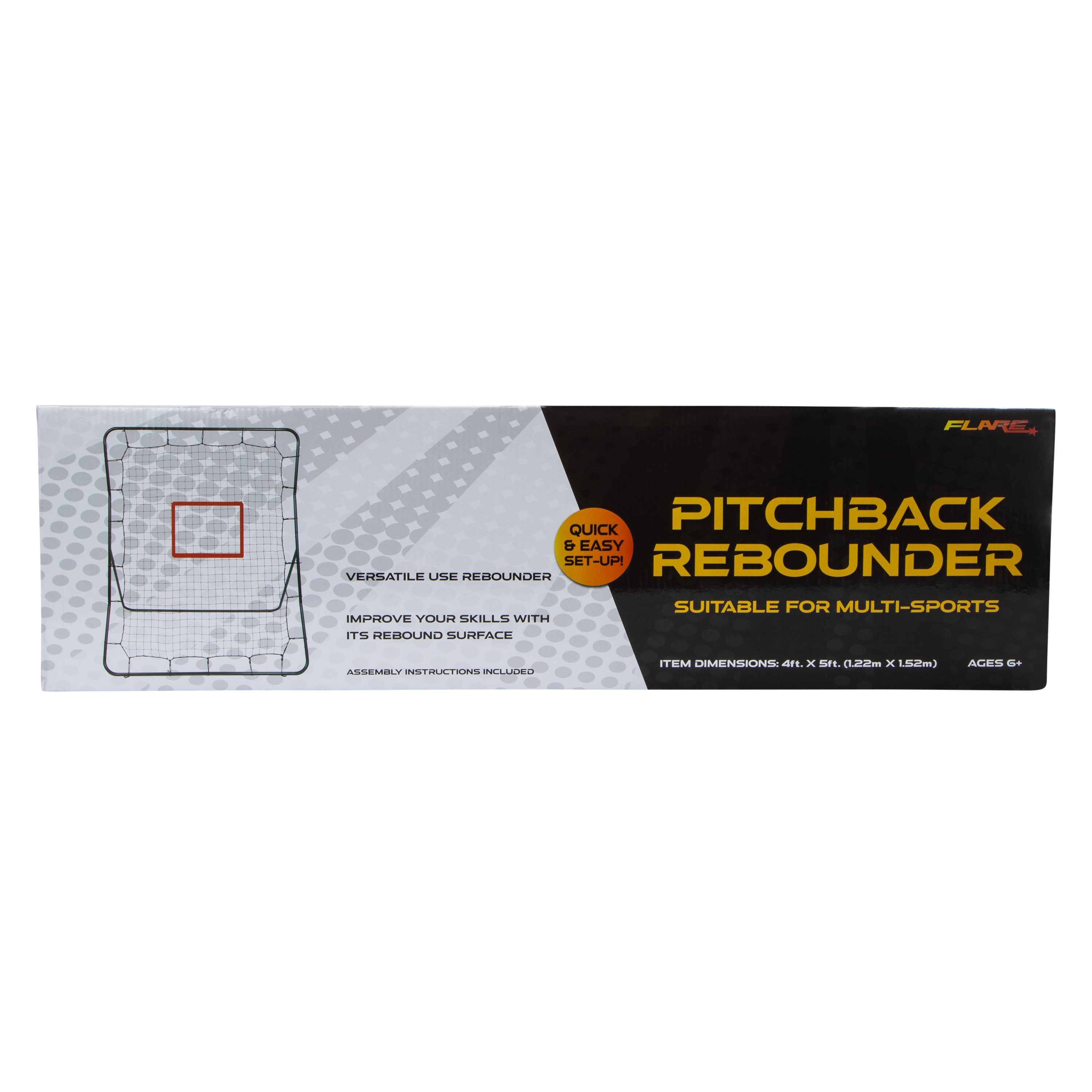 Flare Pitchback Rebounder 4ft x 5ft
