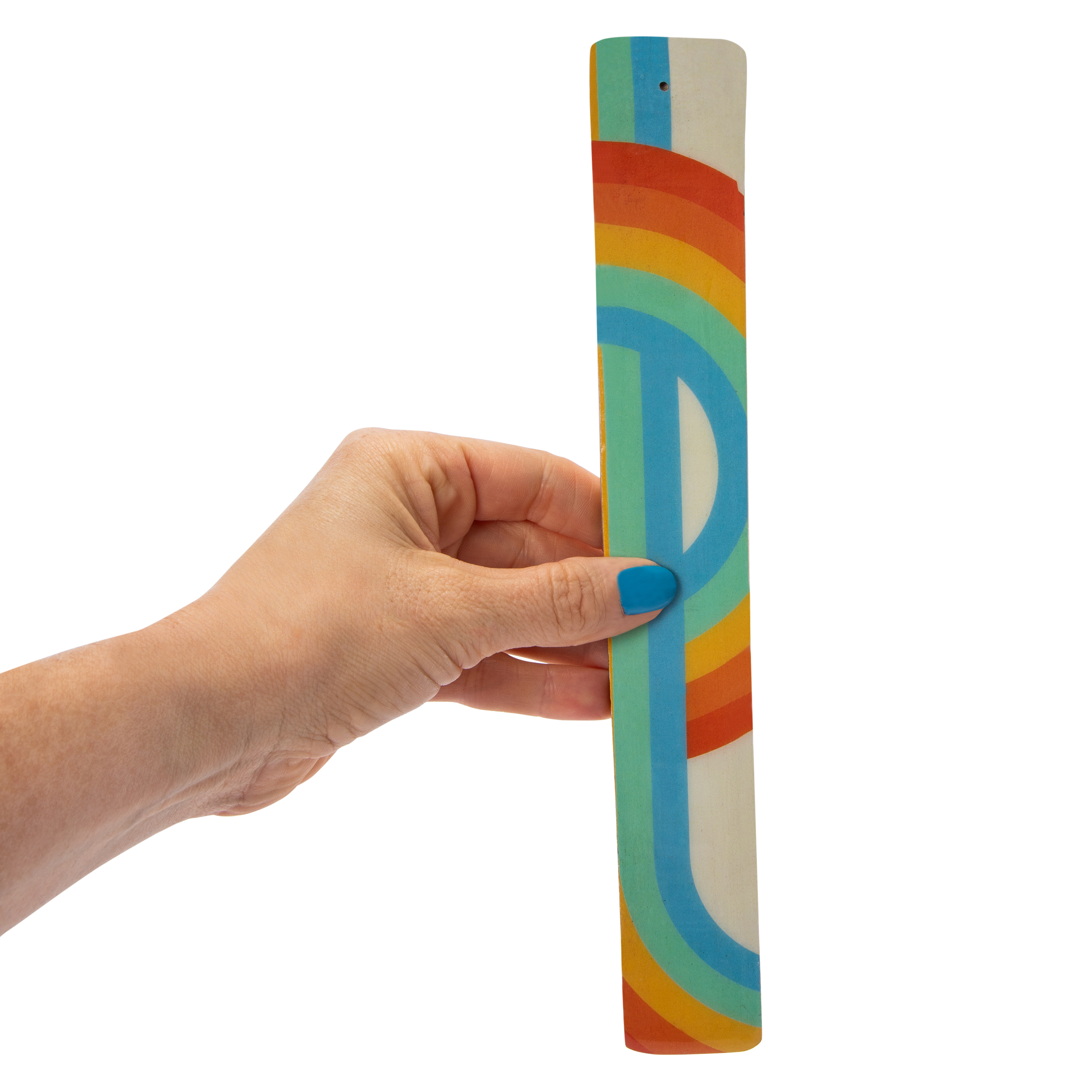 Rainbow Incense Holder 1.5in x 9.8in