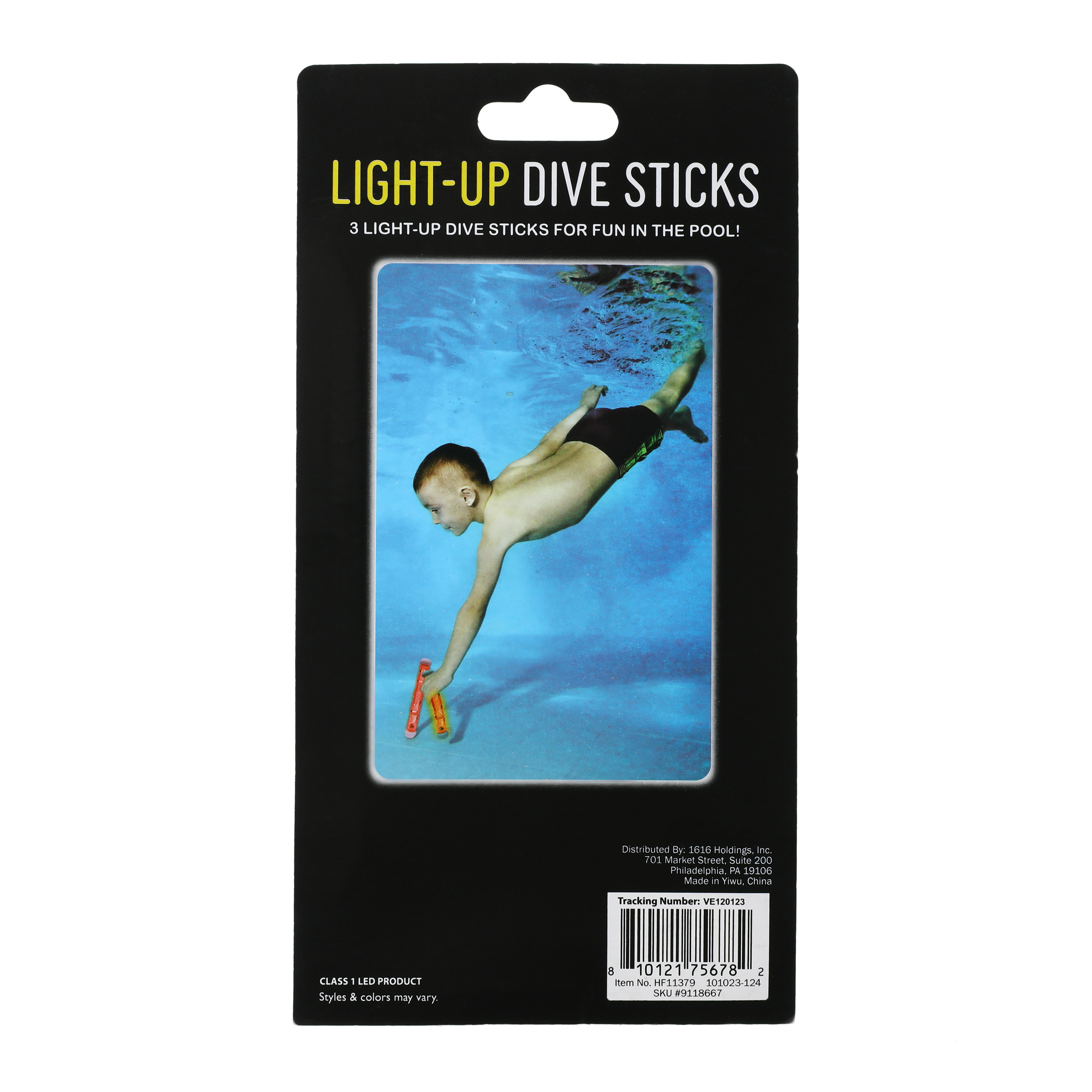 Light-Up Dive Sticks 3-Count