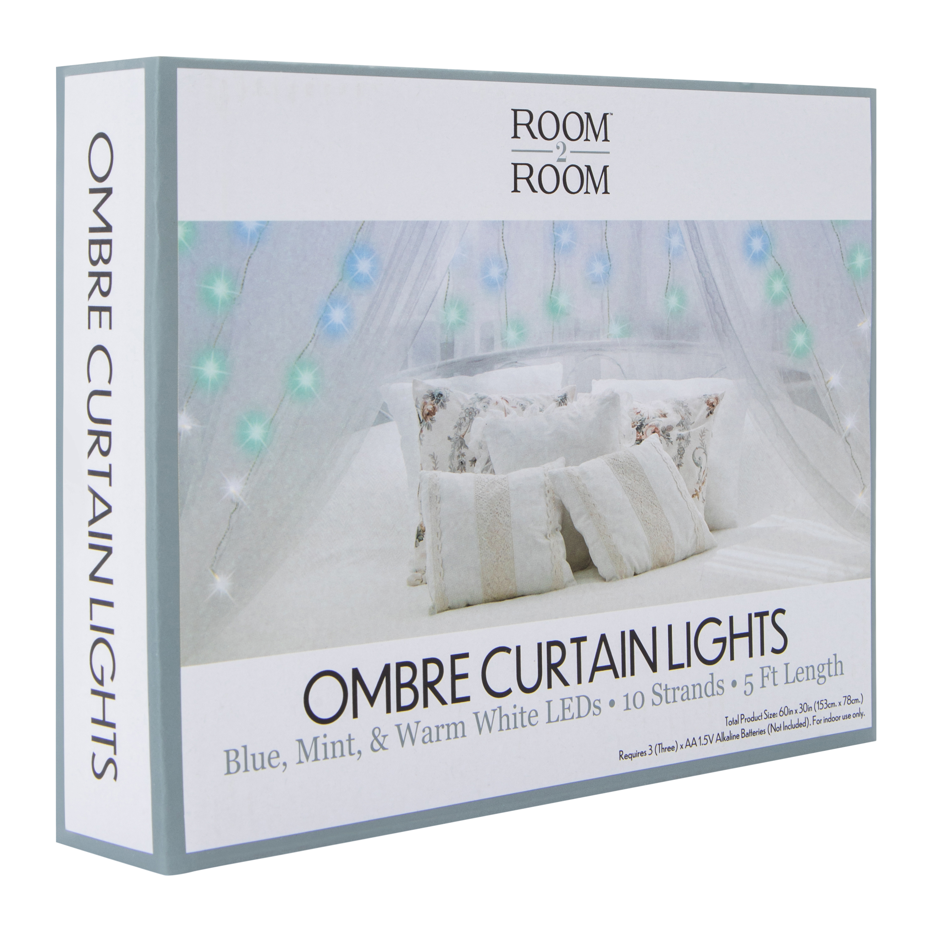 Ombre Curtain Lights 5ft