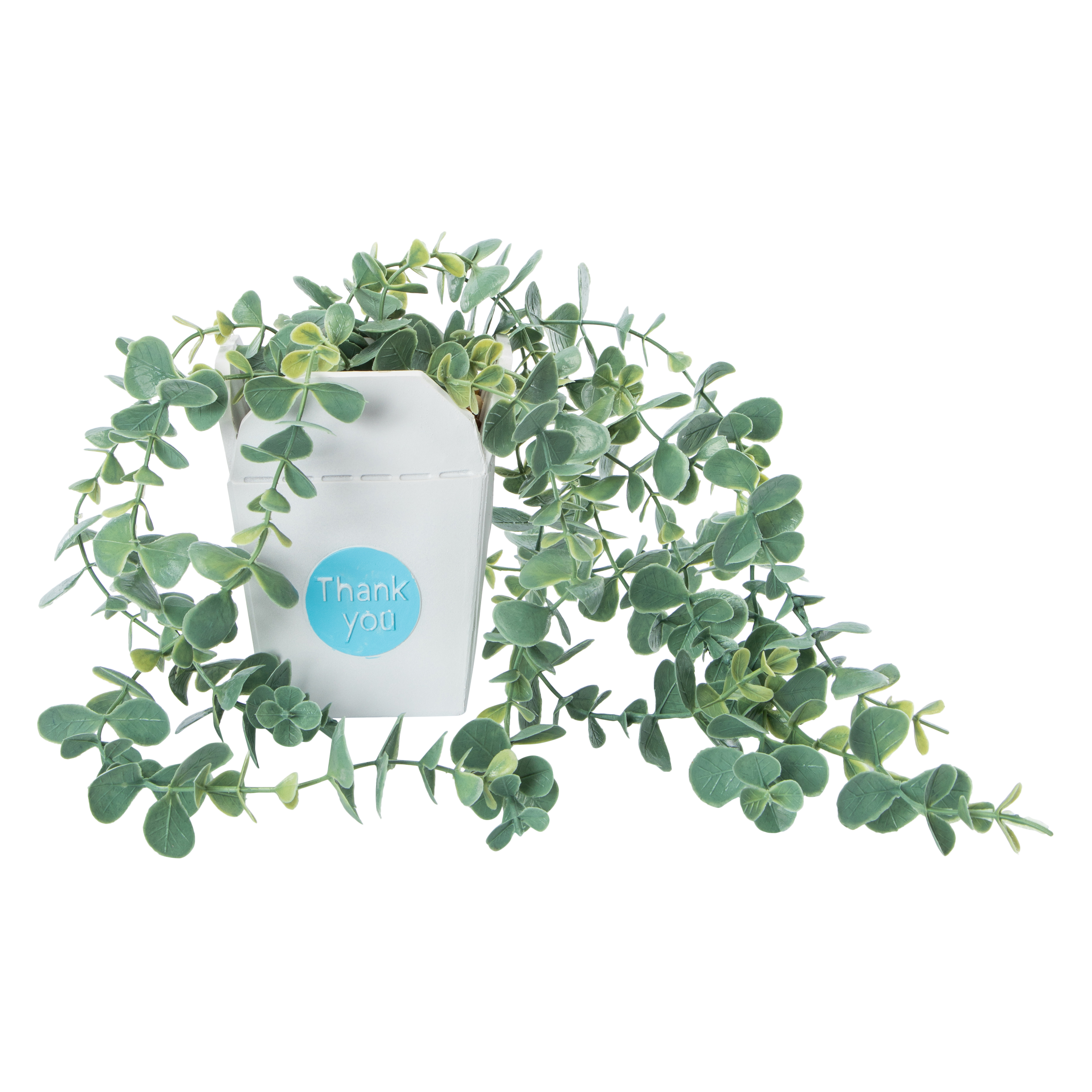 Chinese Takeout Box Faux Plant