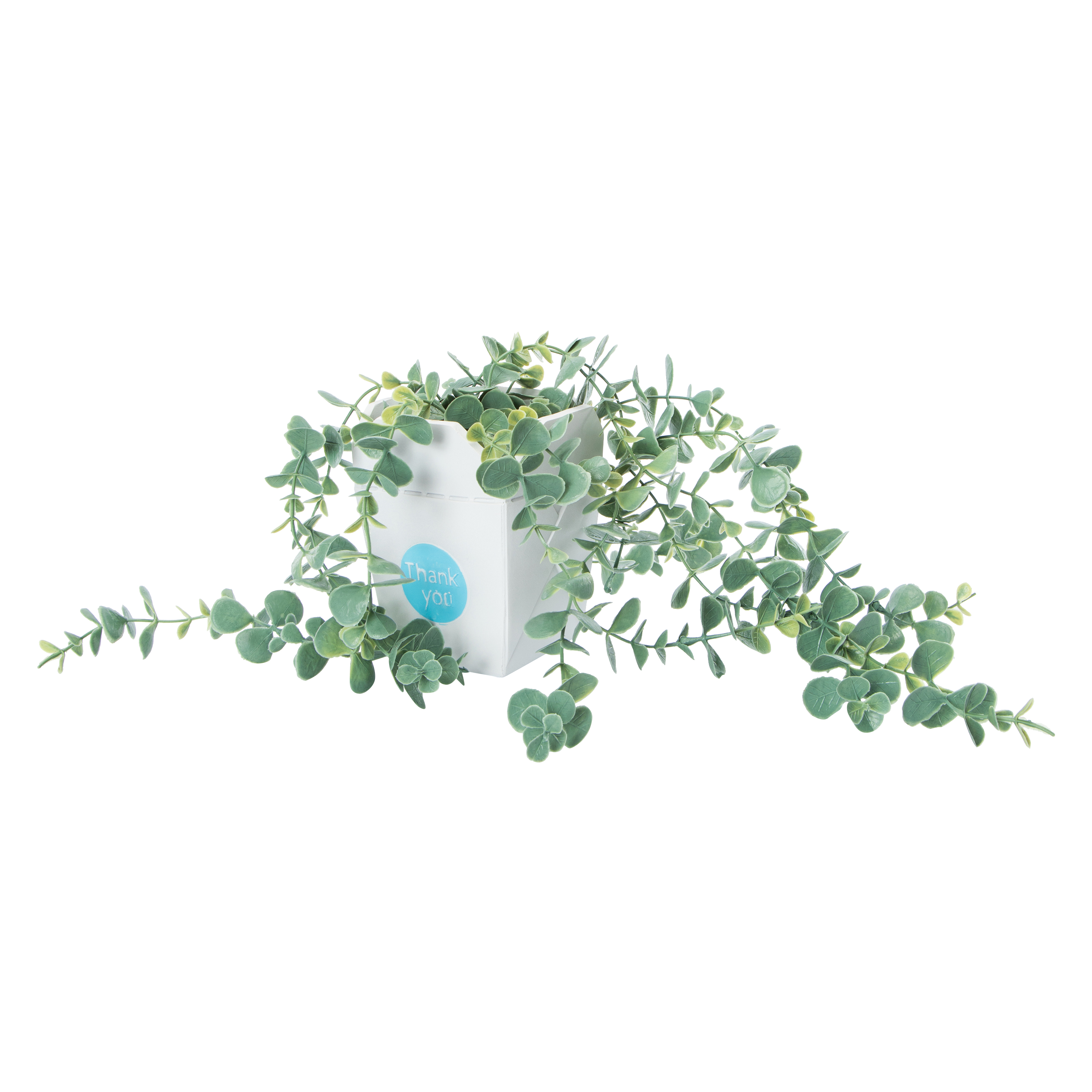 Chinese Takeout Box Faux Plant