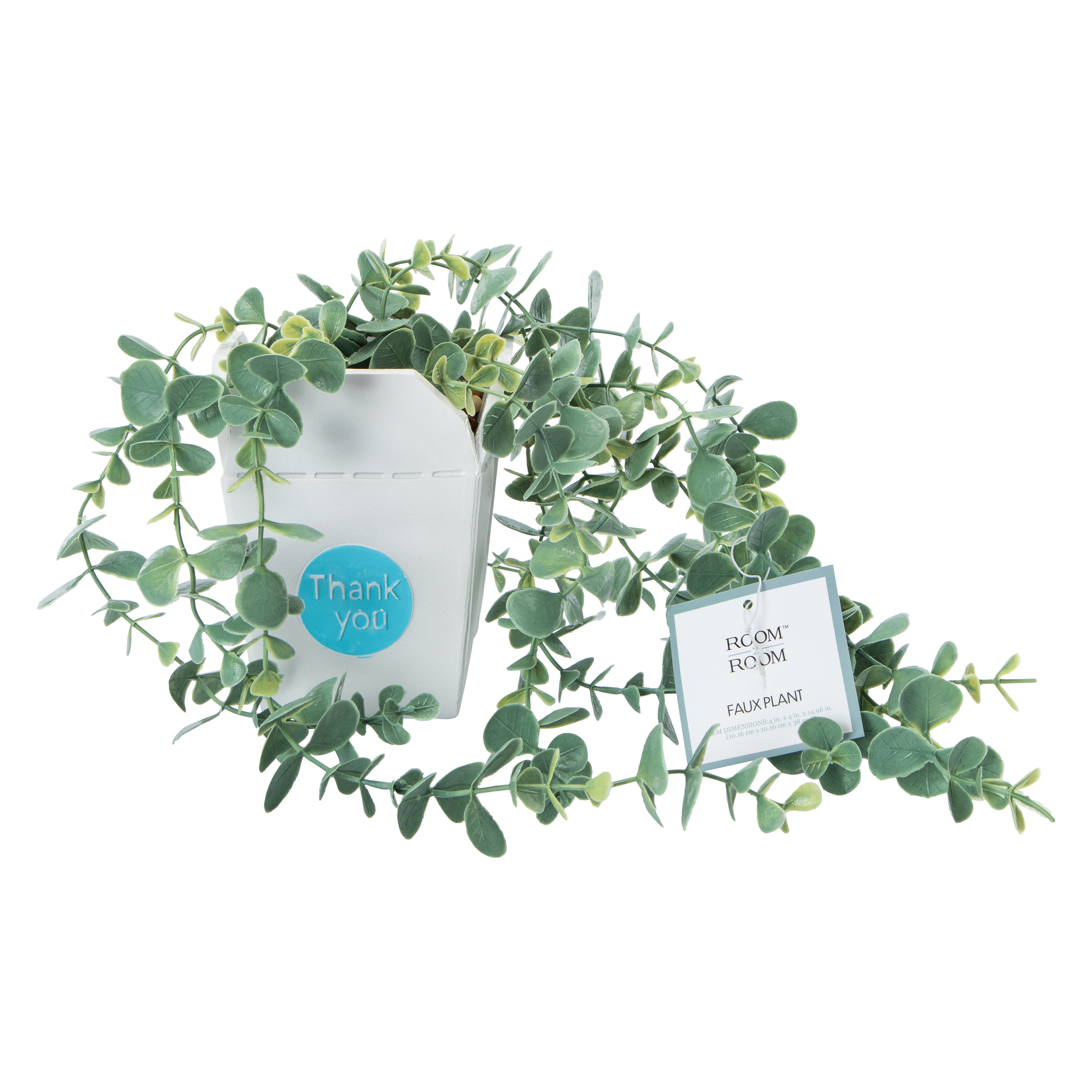 Chinese Takeout Box Faux Plant