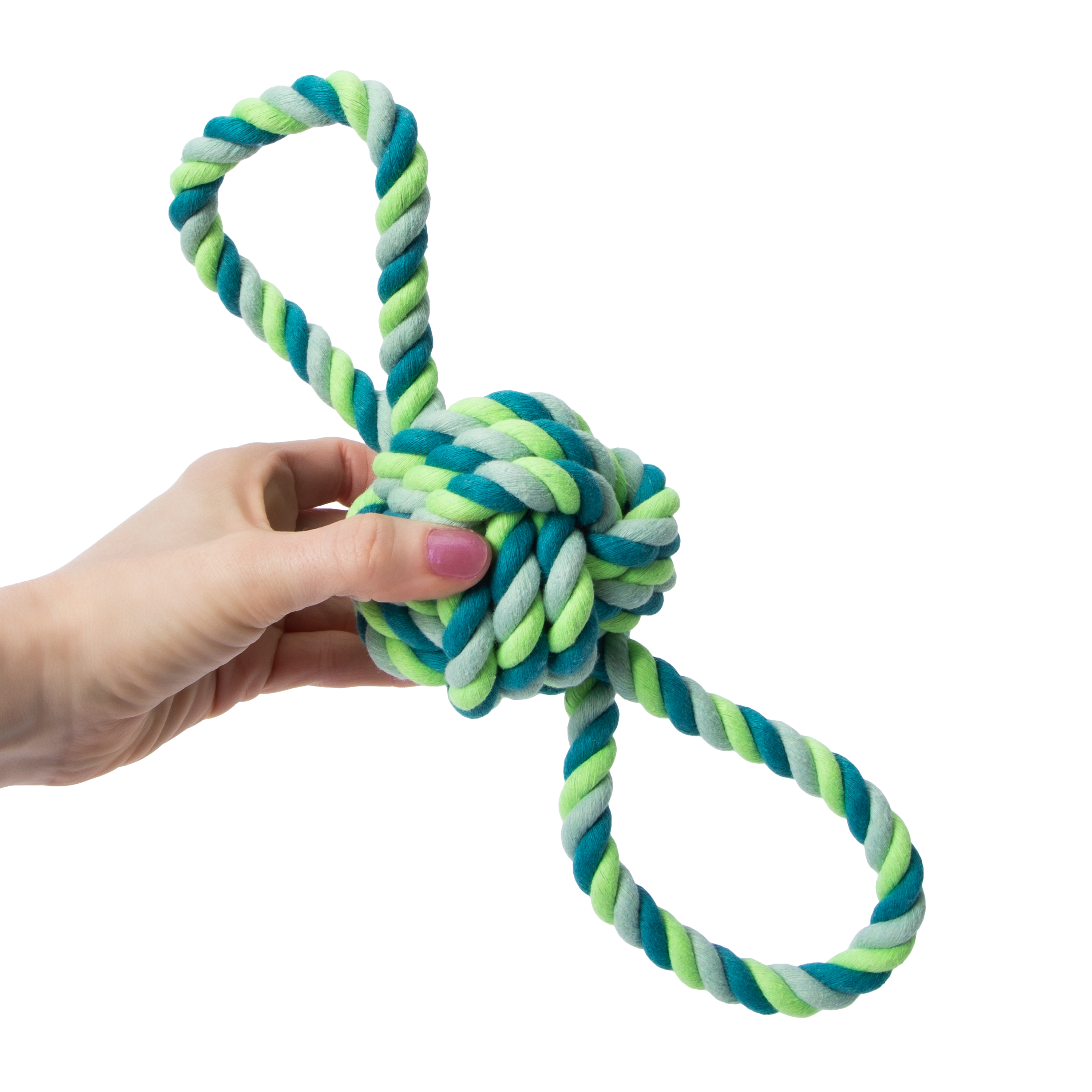 Pawsitively Fun! Pet Infinity Loop Rope Toy