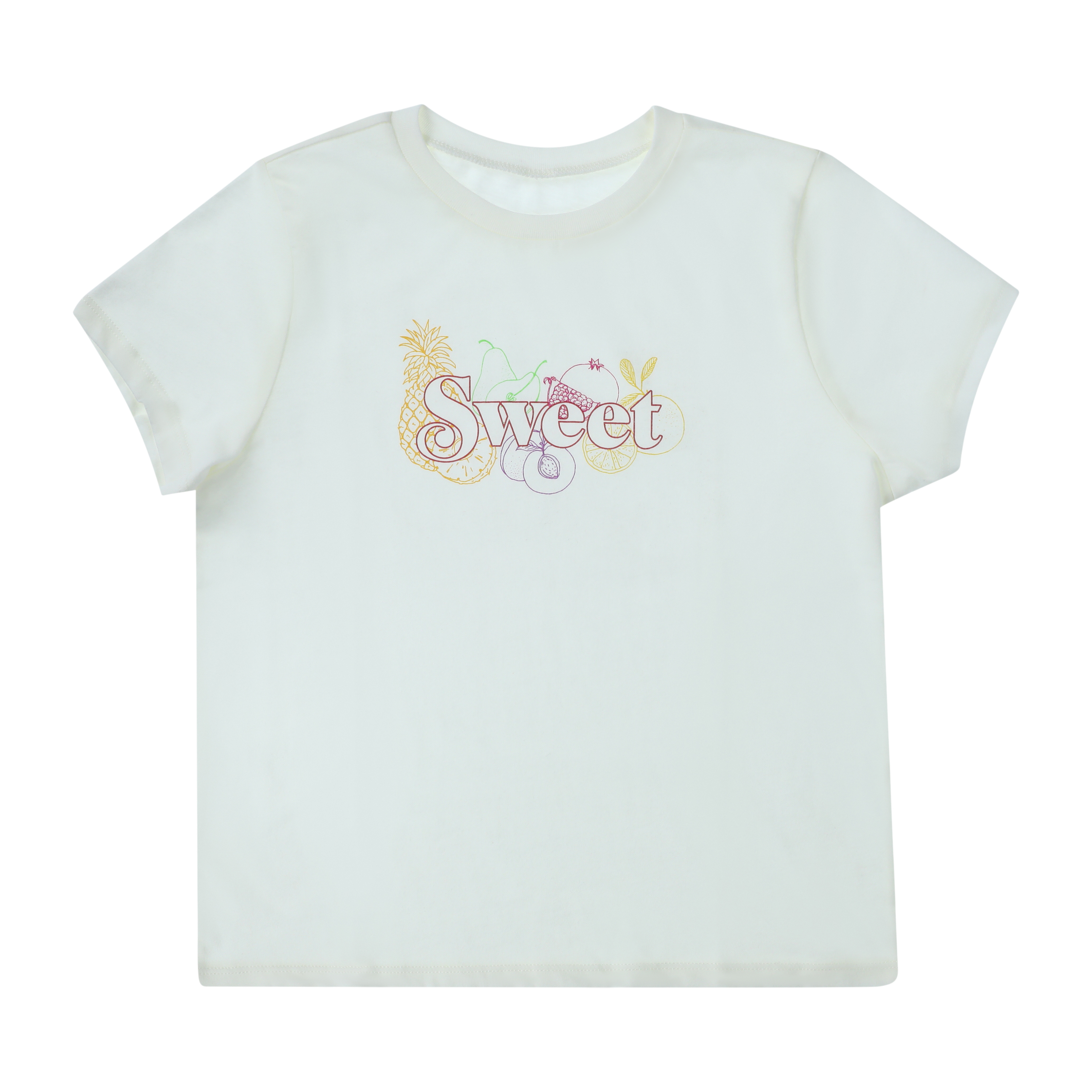 Girls Sweet Fruits Graphic Tee