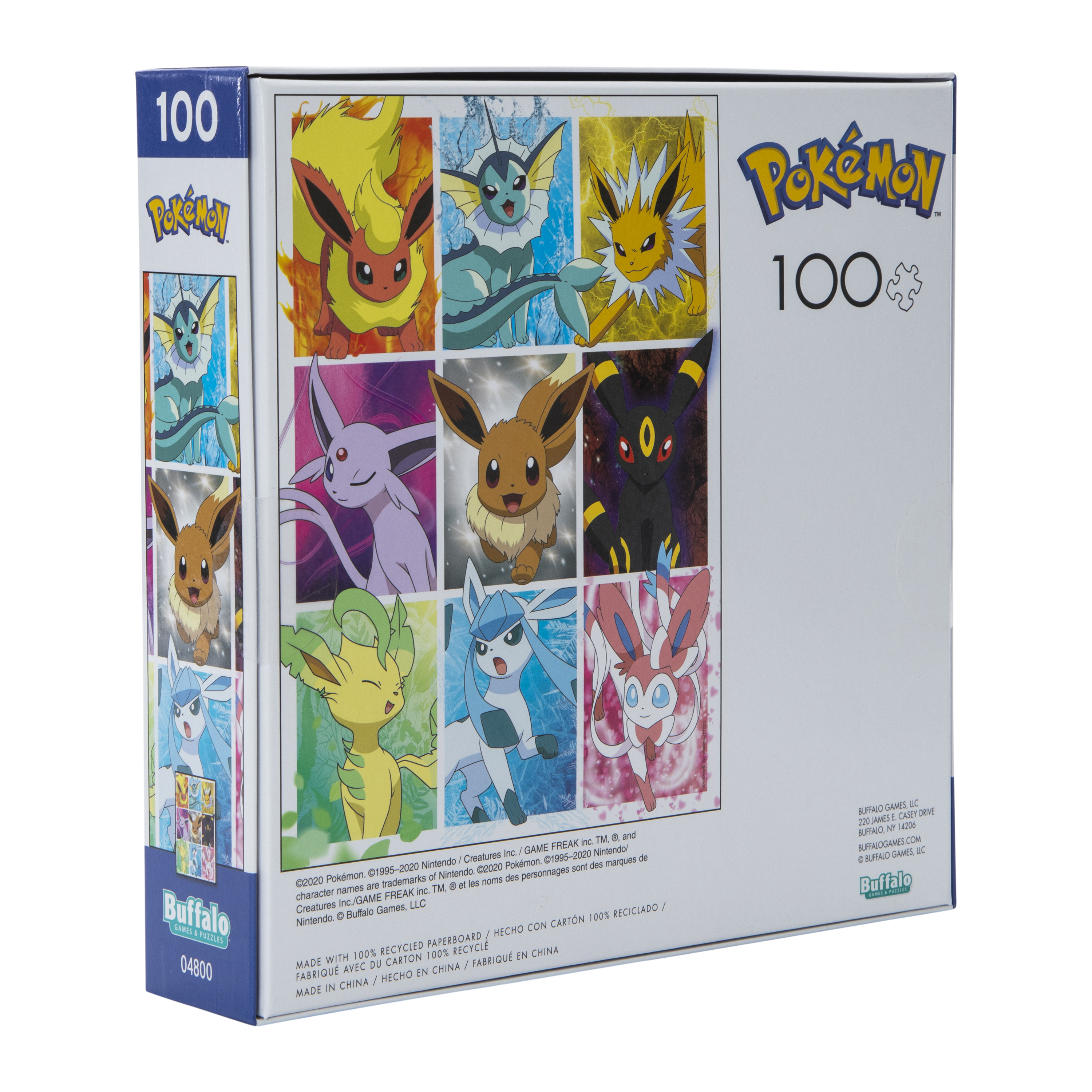 Pokemon™ Eevee Evolutions Jigsaw Puzzle 100-Piece