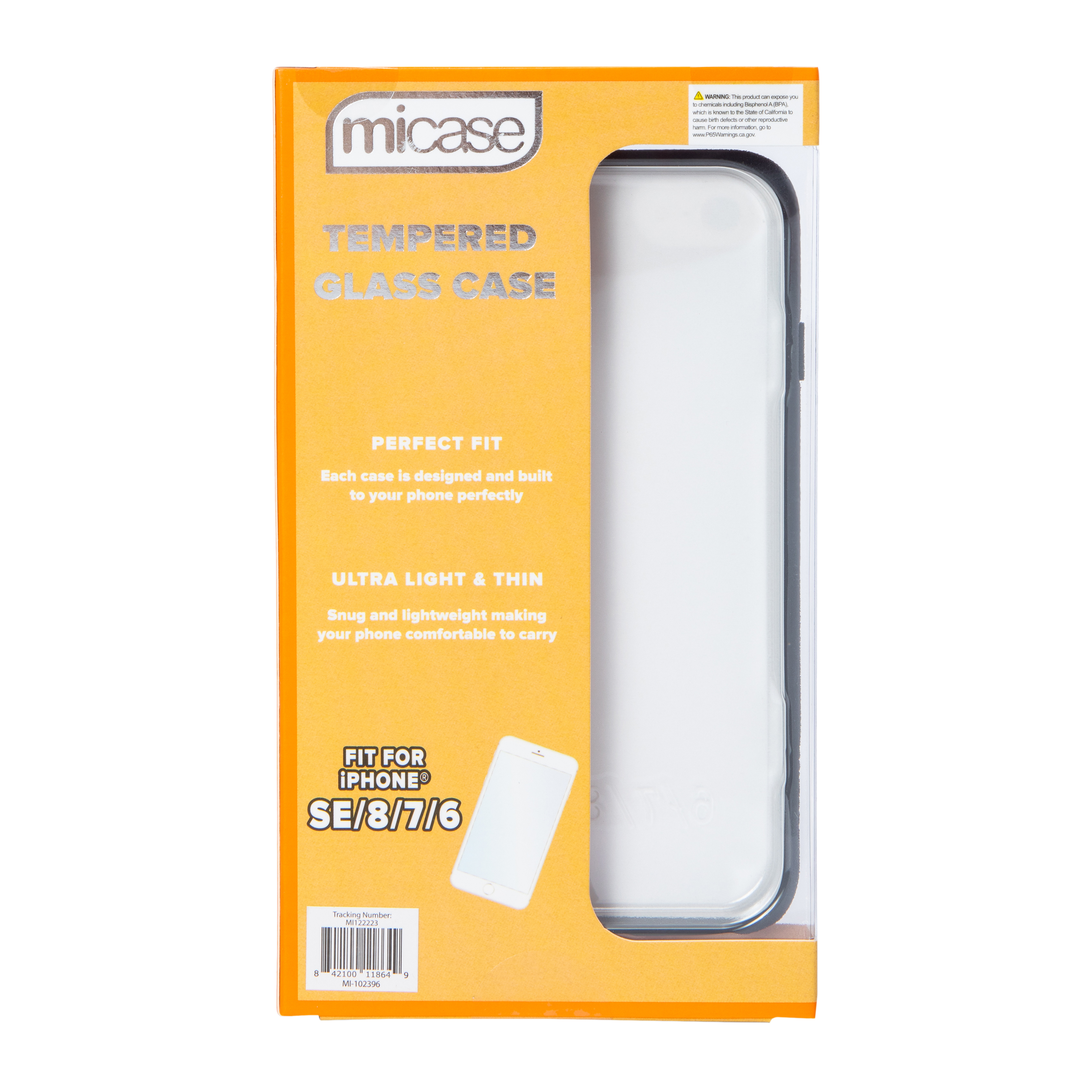 iPhone SE®/8® Tempered Glass Phone Case