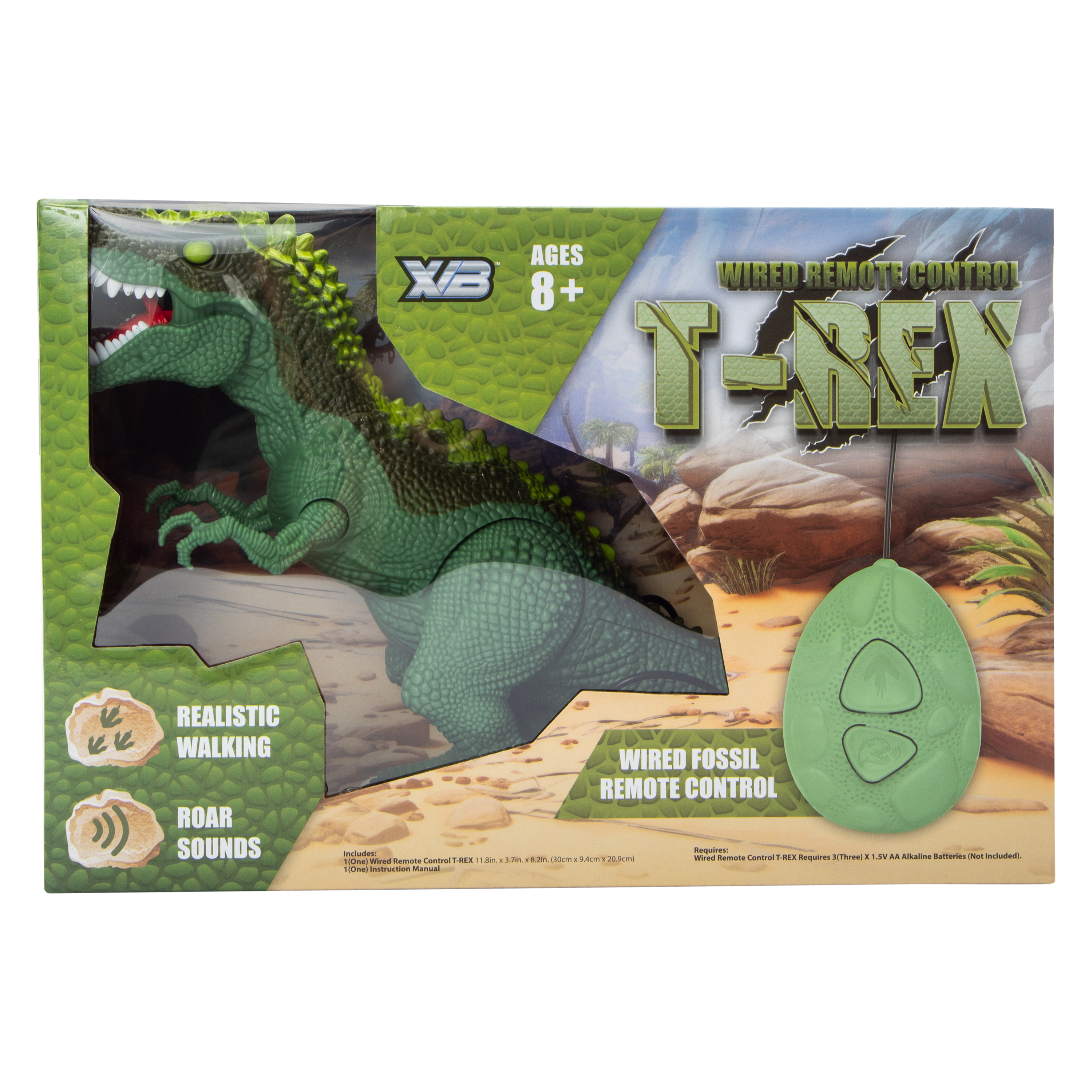 Wired Remote Control T-Rex Toy 11.8in x 8.2in | Five Below