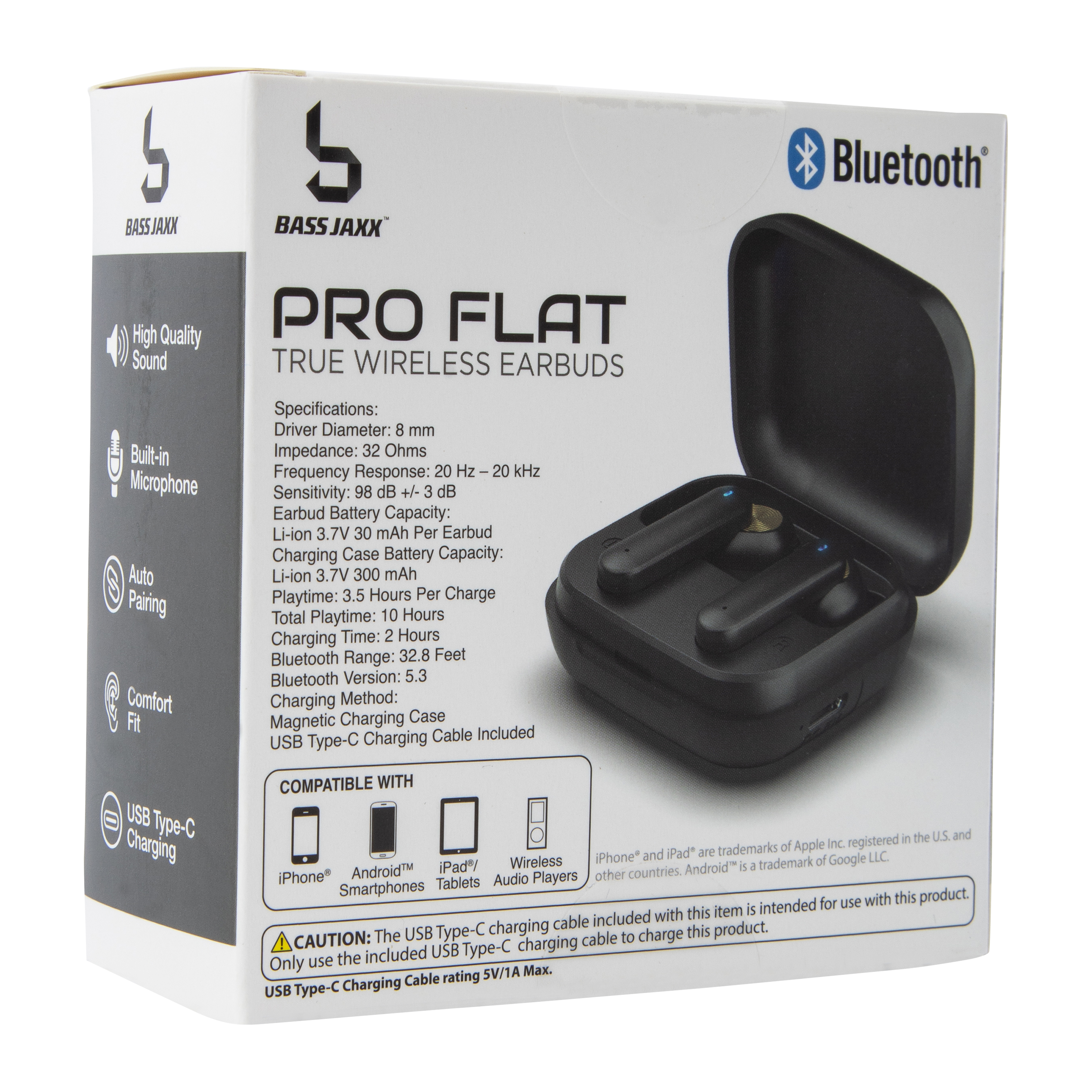 Pro Flat True Wireless Earbuds