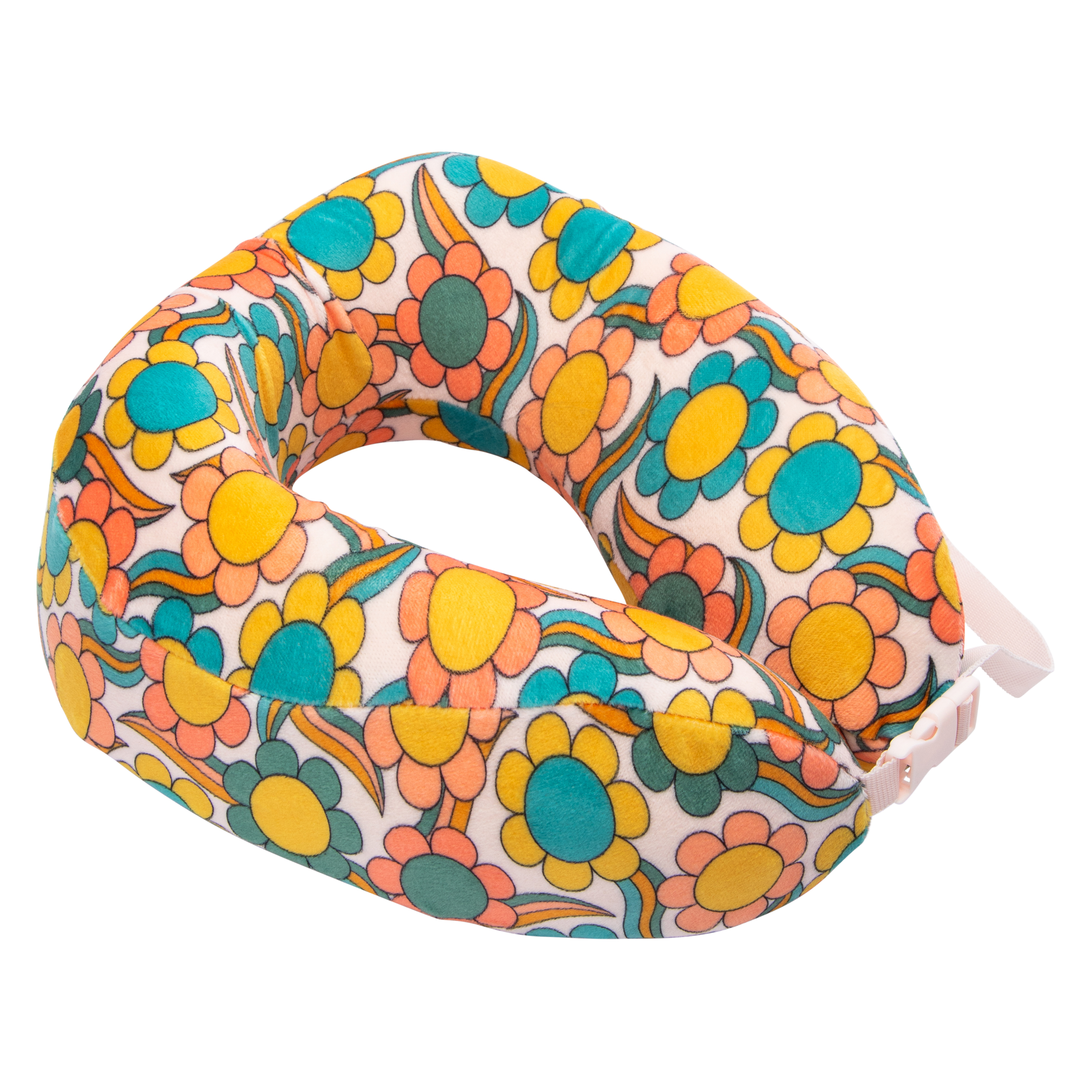 Printed Memory Foam Travel Pillow 10in x 11in Five Below