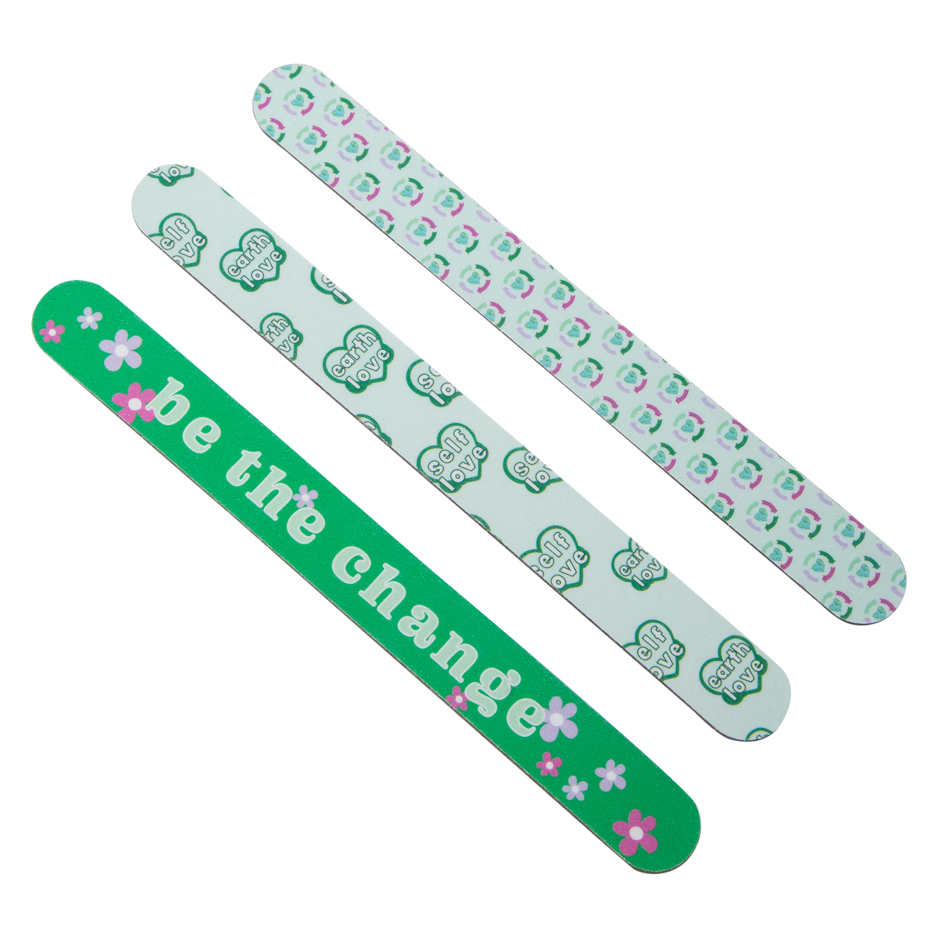 Earth Day Nail File Set 3-Count