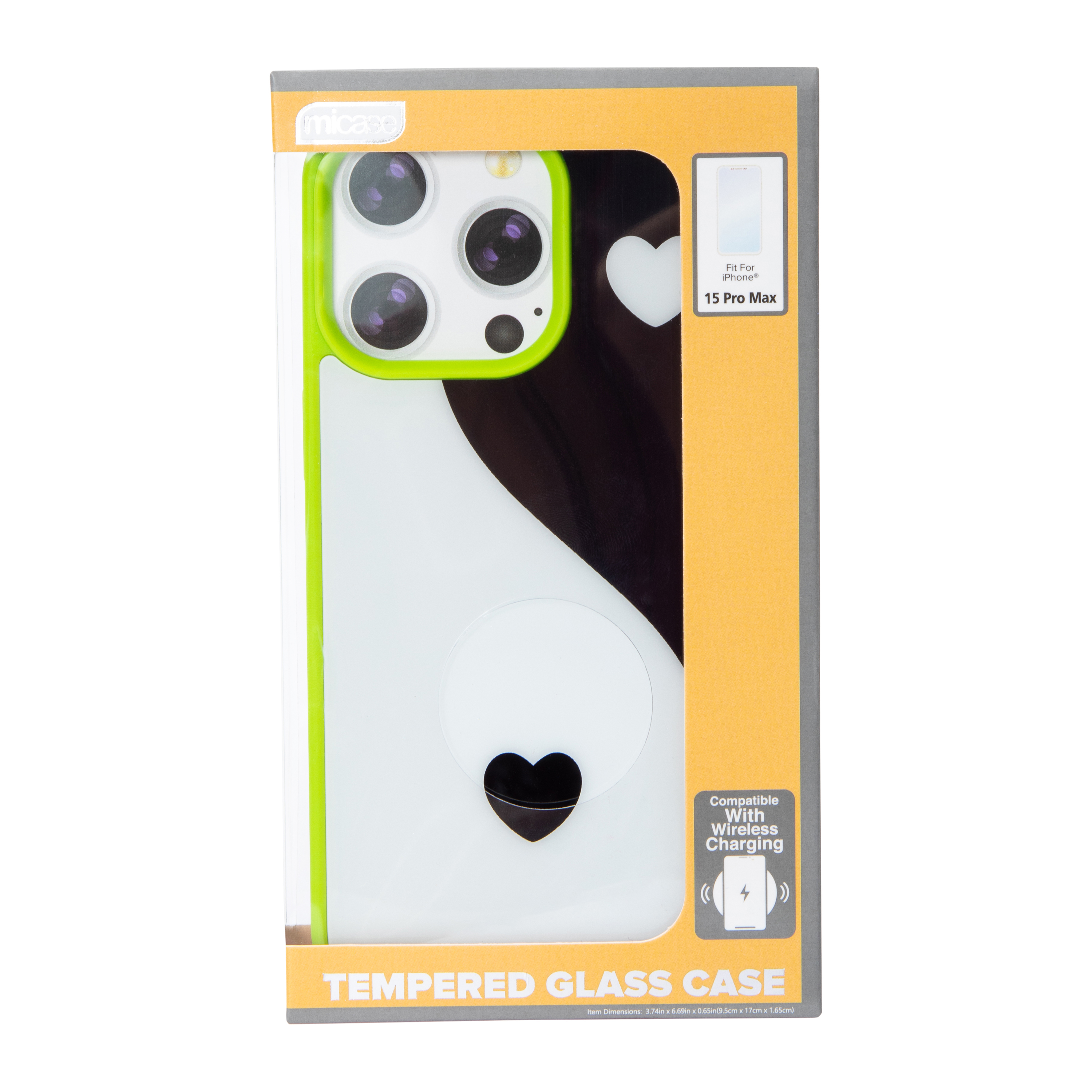 iPhone 15 Pro Max® Tempered Glass Phone Case