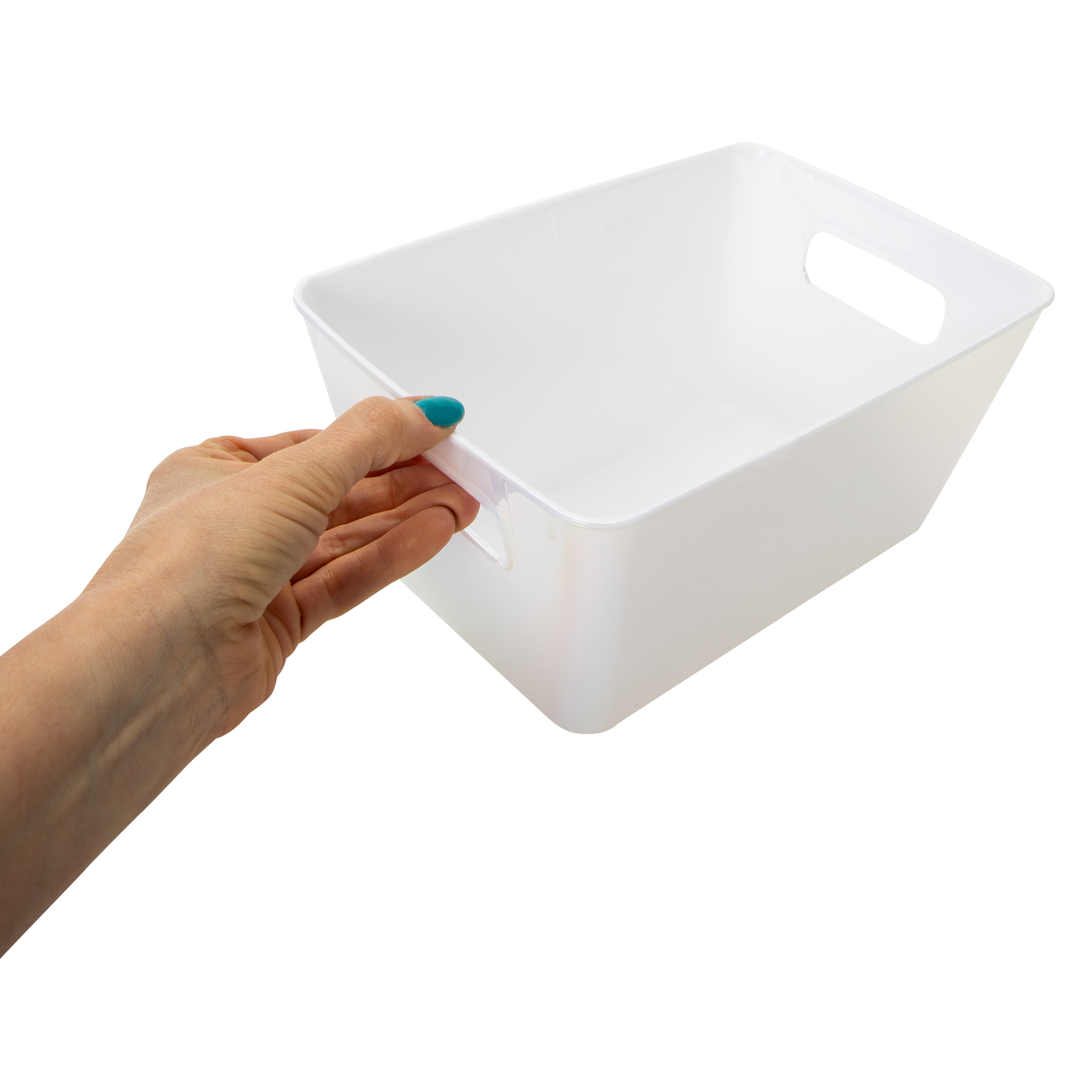 Small Iridescent Bin 10in x 6.9in