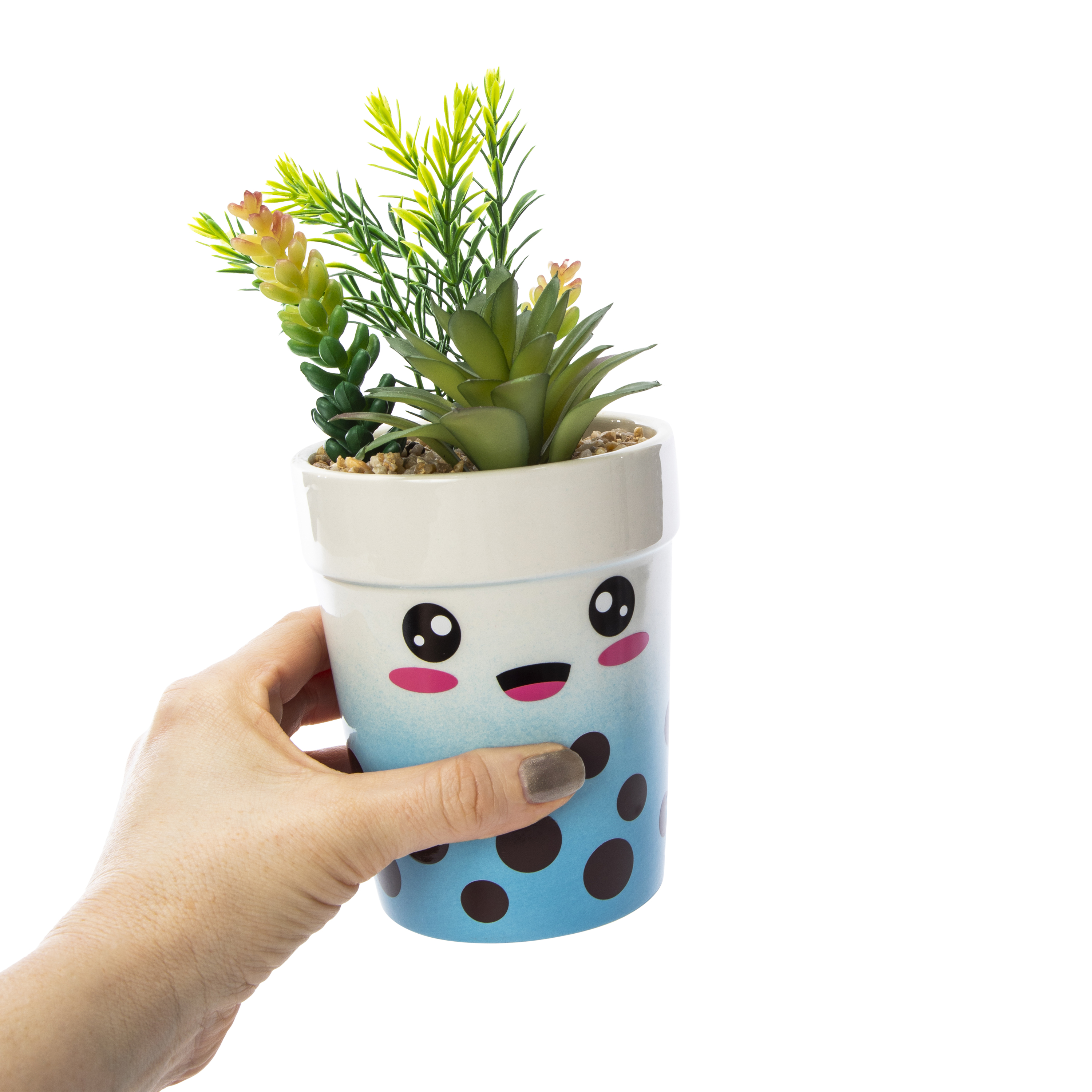 Boba Faux Plant 4in x 13in