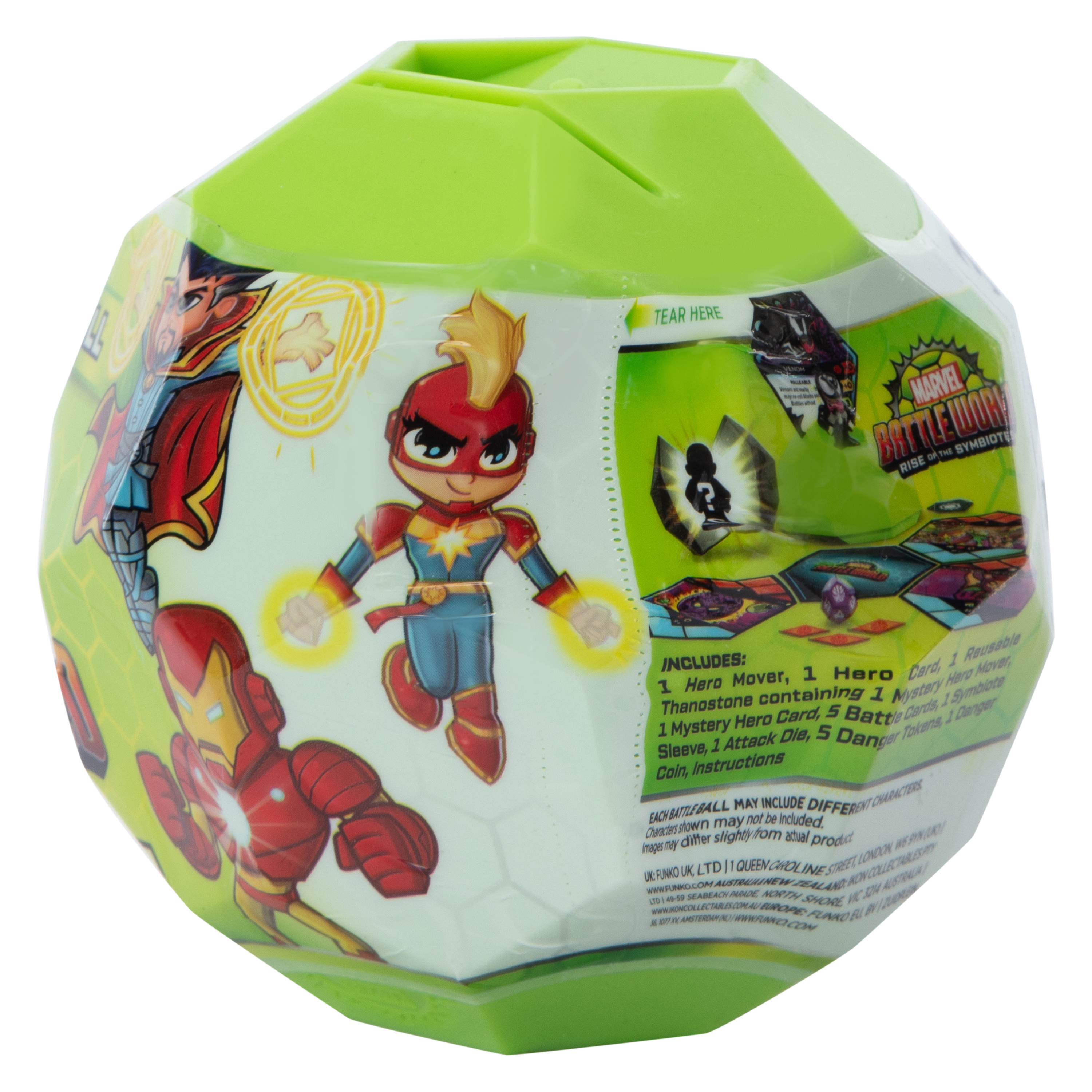 Marvel Battle World Rise Of The Symbiotes Collectible Adventure Game Blind Bag