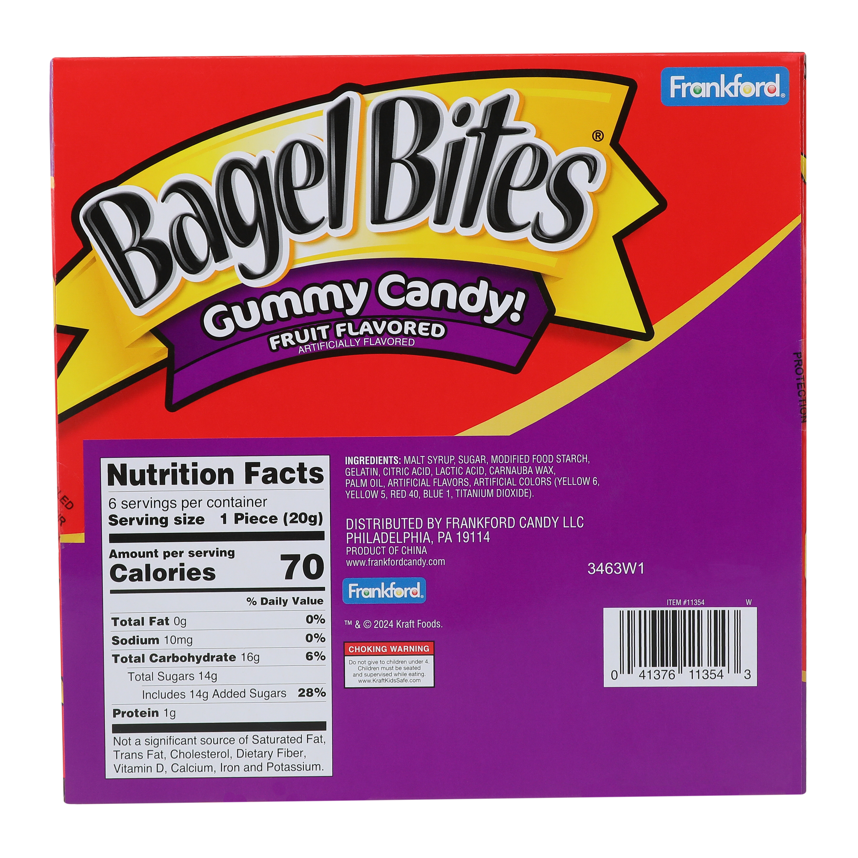 Bagel Bites® Fruit Flavored Gummy Candy