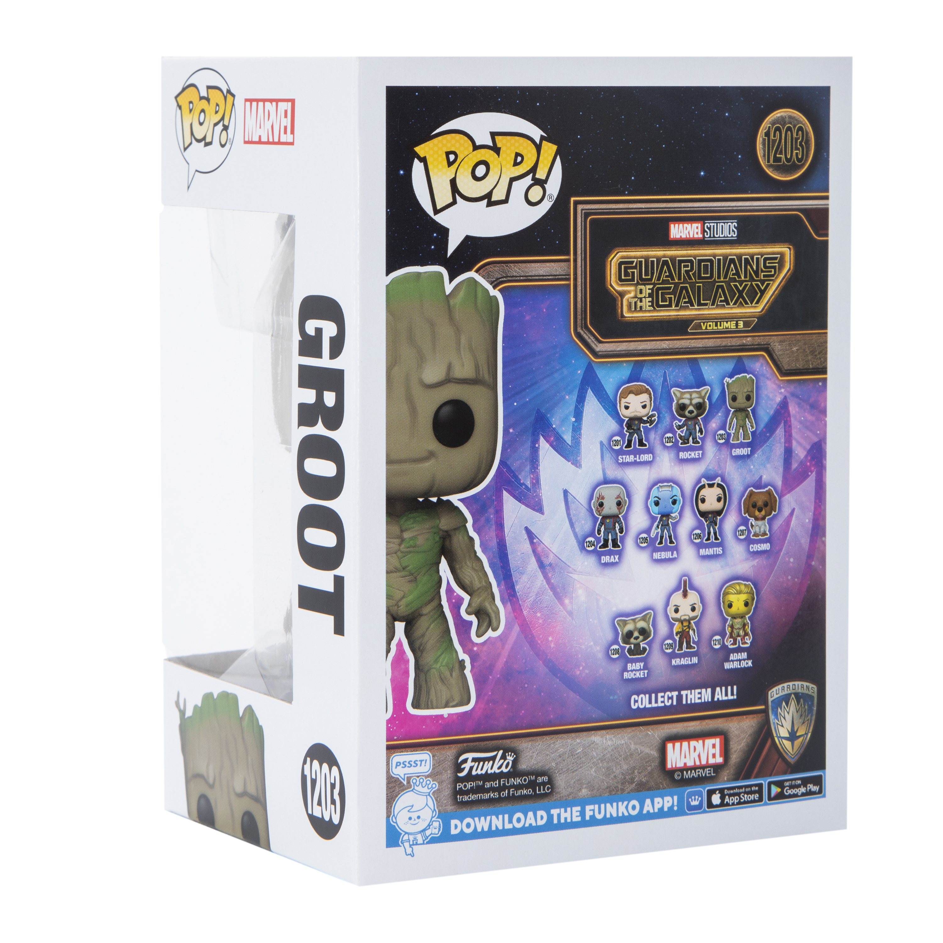 Funko Pop! Guardians Of The Galaxy Groot Bobble-Head