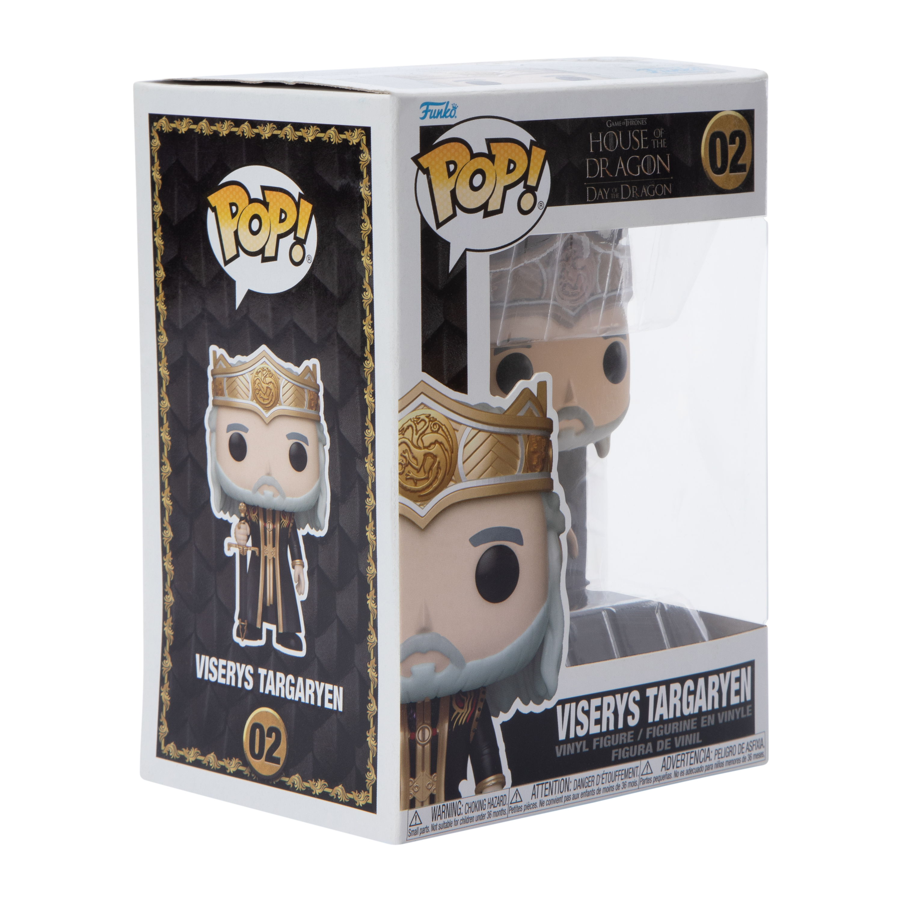Funko Pop! Game Of Thrones House of the Dragon Viserys Targaryen Vinyl Figure
