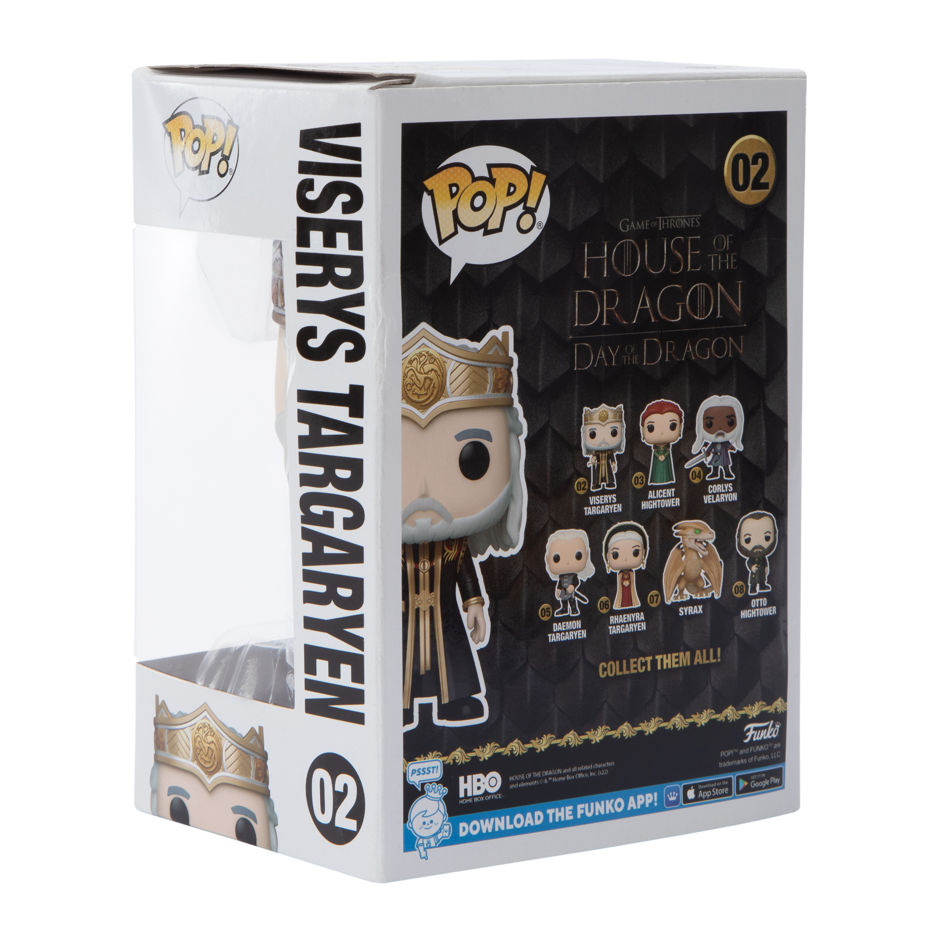 Funko Pop! Game Of Thrones House of the Dragon Viserys Targaryen Vinyl Figure