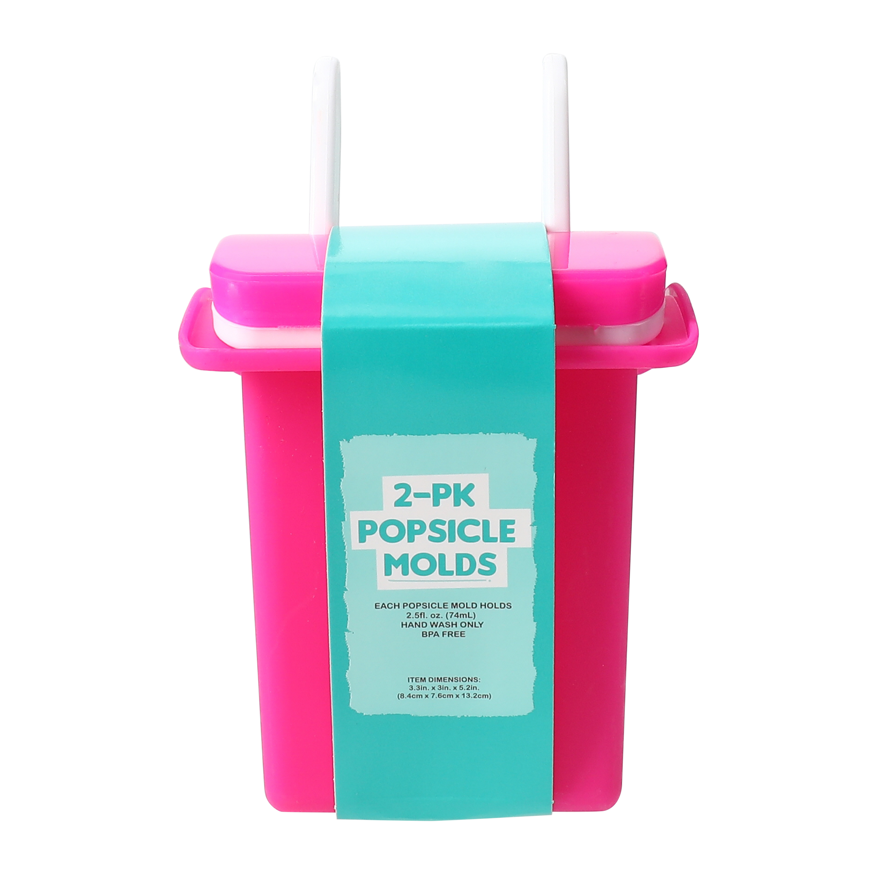 Fruit-Shaped Popsicle Molds 2-Count