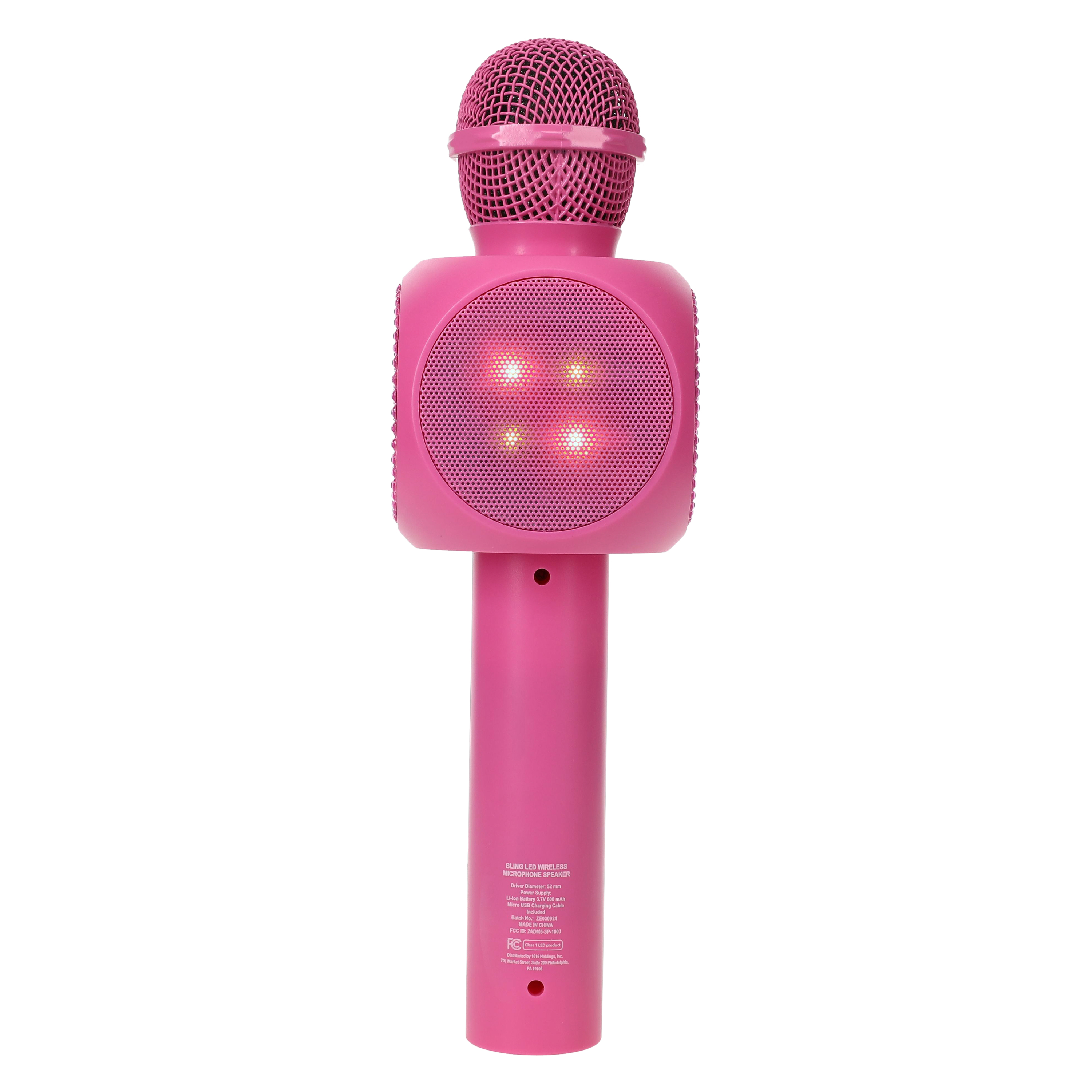 Bling Karaoke Microphone & Speaker - outlet Still In Box