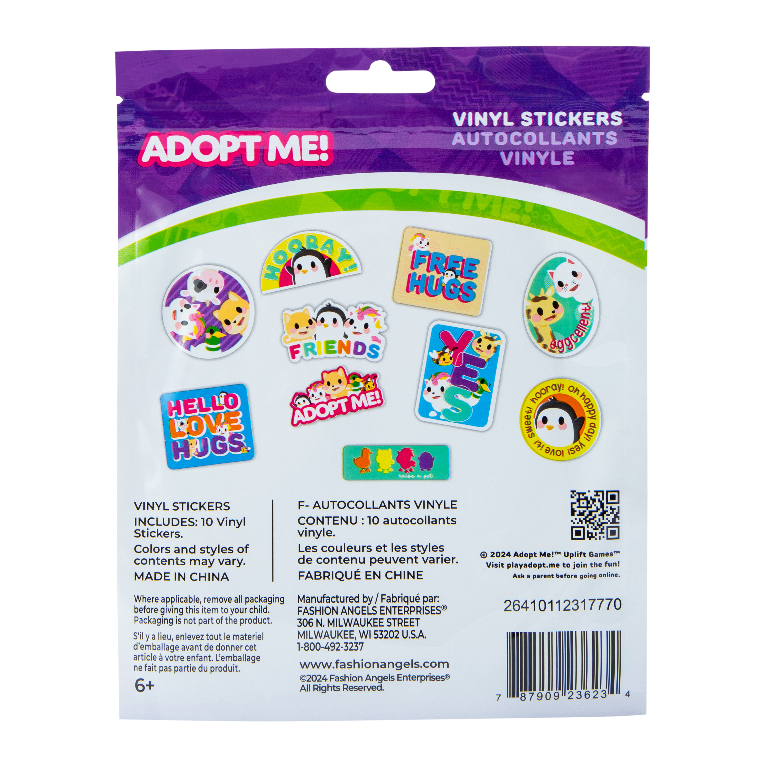Adopt Me! Vinyl Stickers 10-Pack