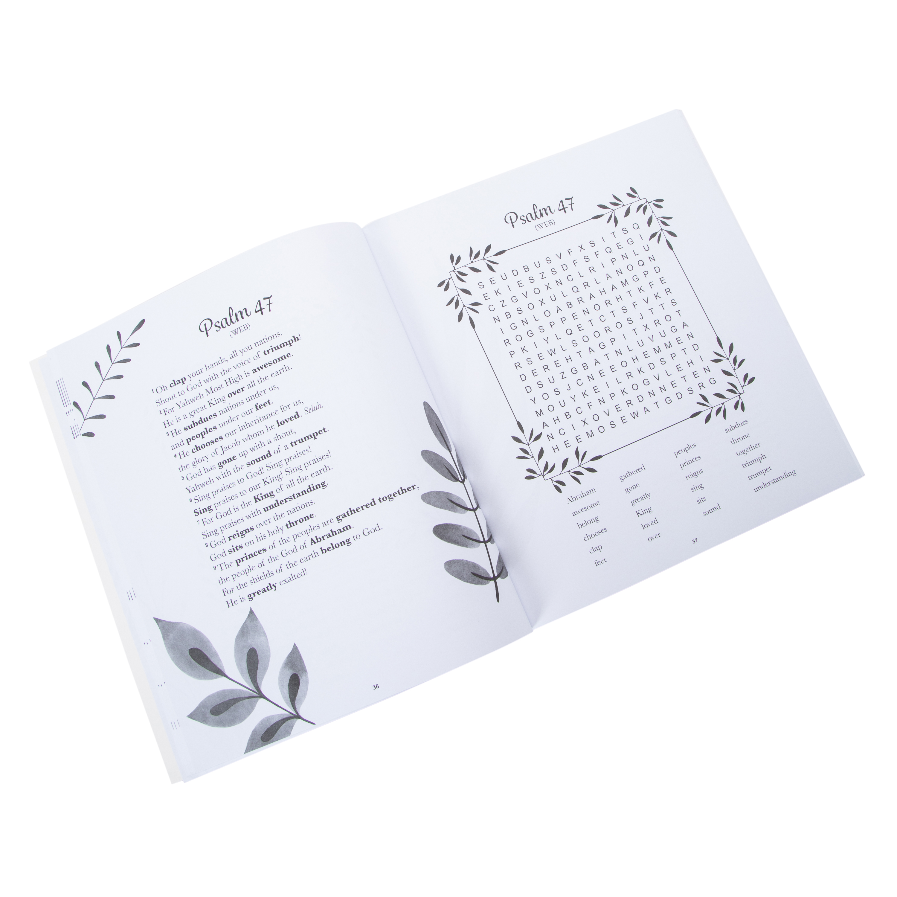 Psalms Word Search 50-Count