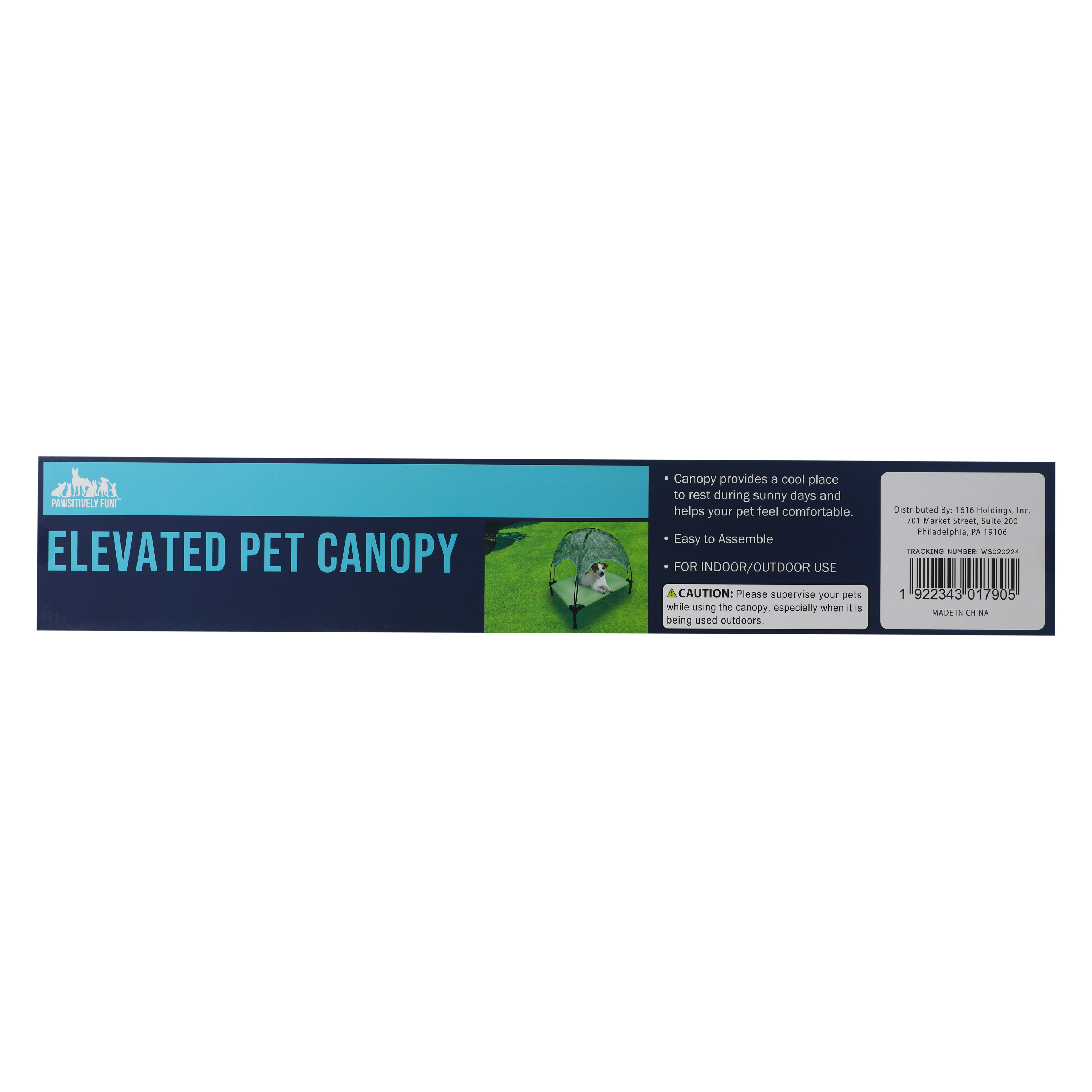 Elevated Pet Canopy 28.7in x 27.5in