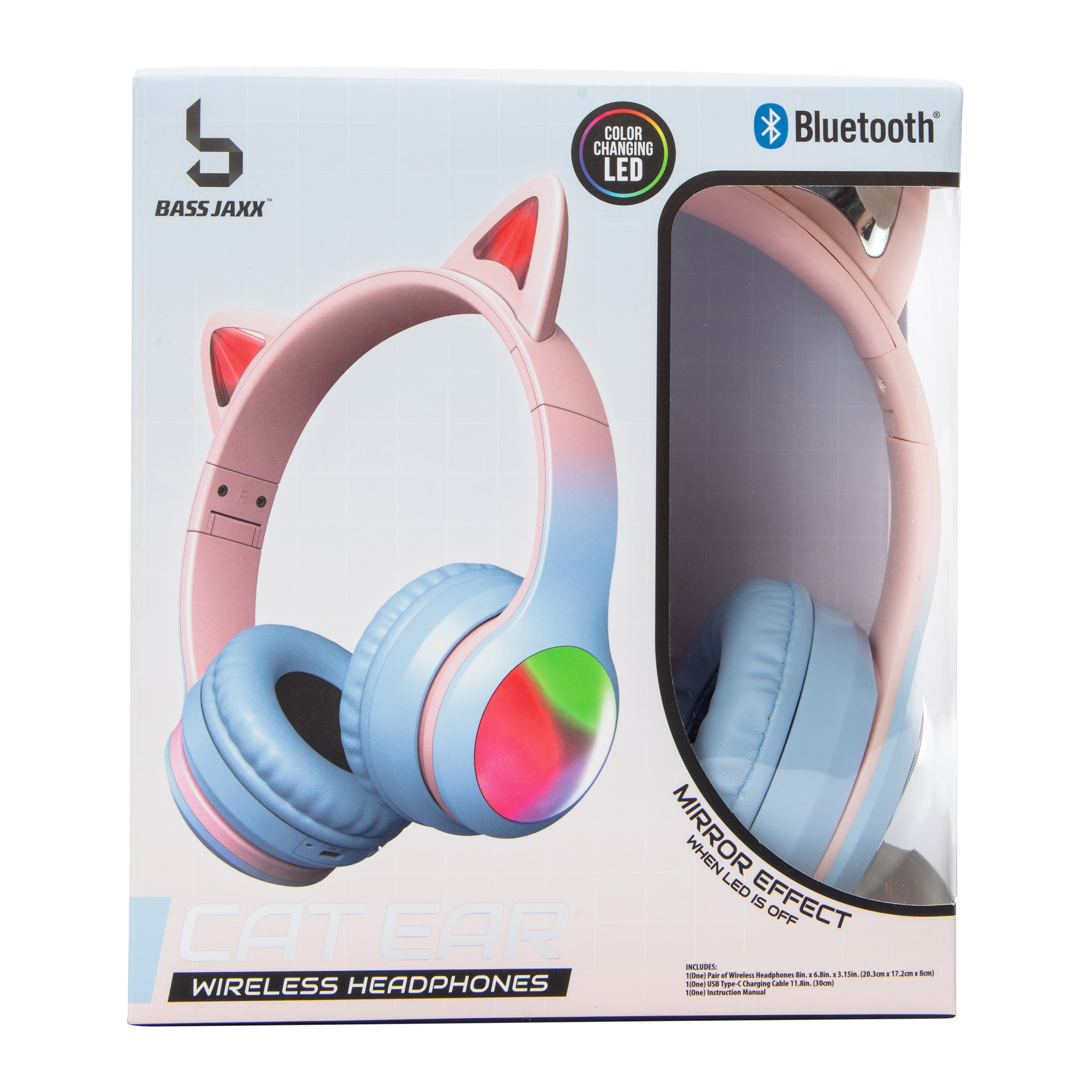 Cat Ear Bluetooth® LED Wireless Headphones