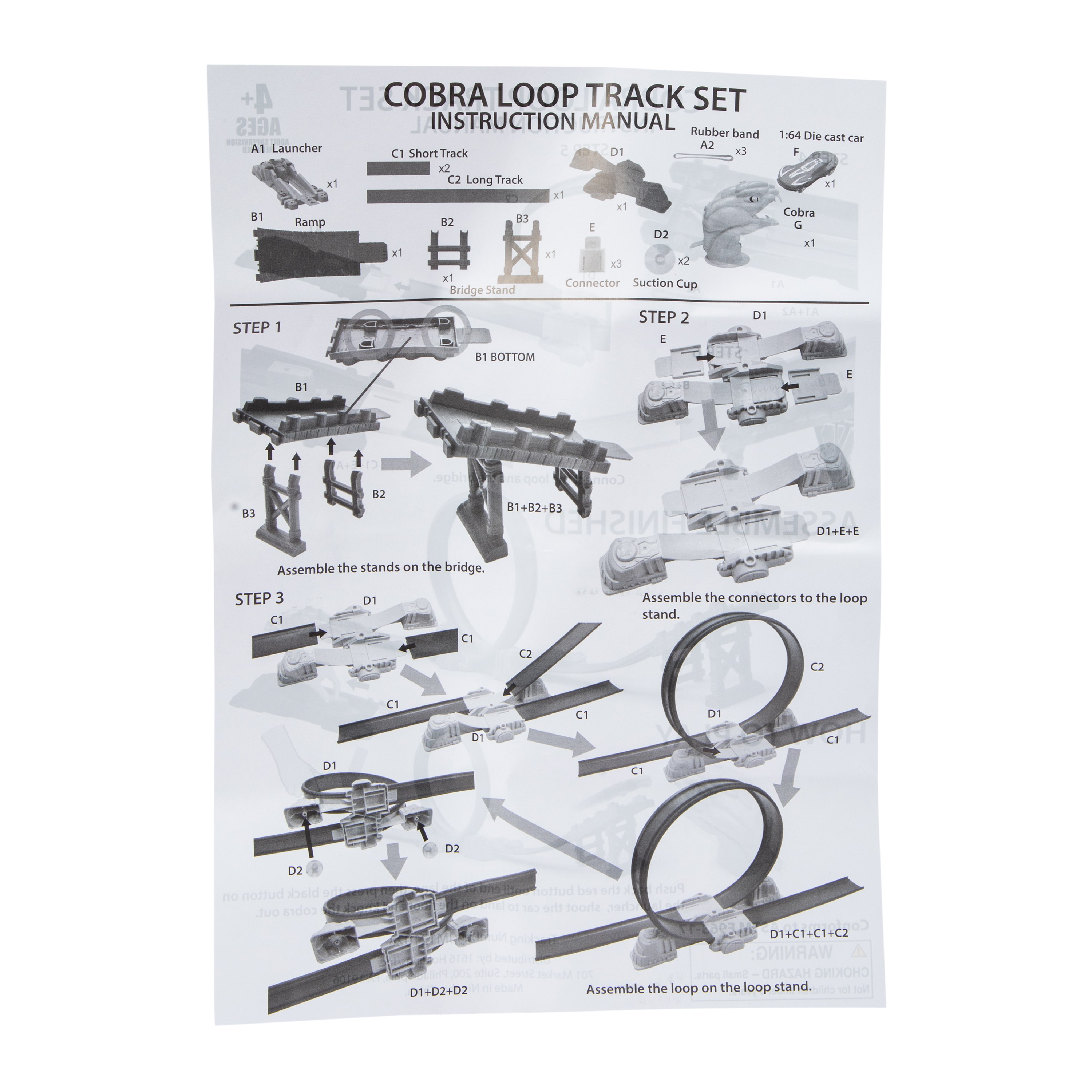 Cobra Launcher Loop Track Set