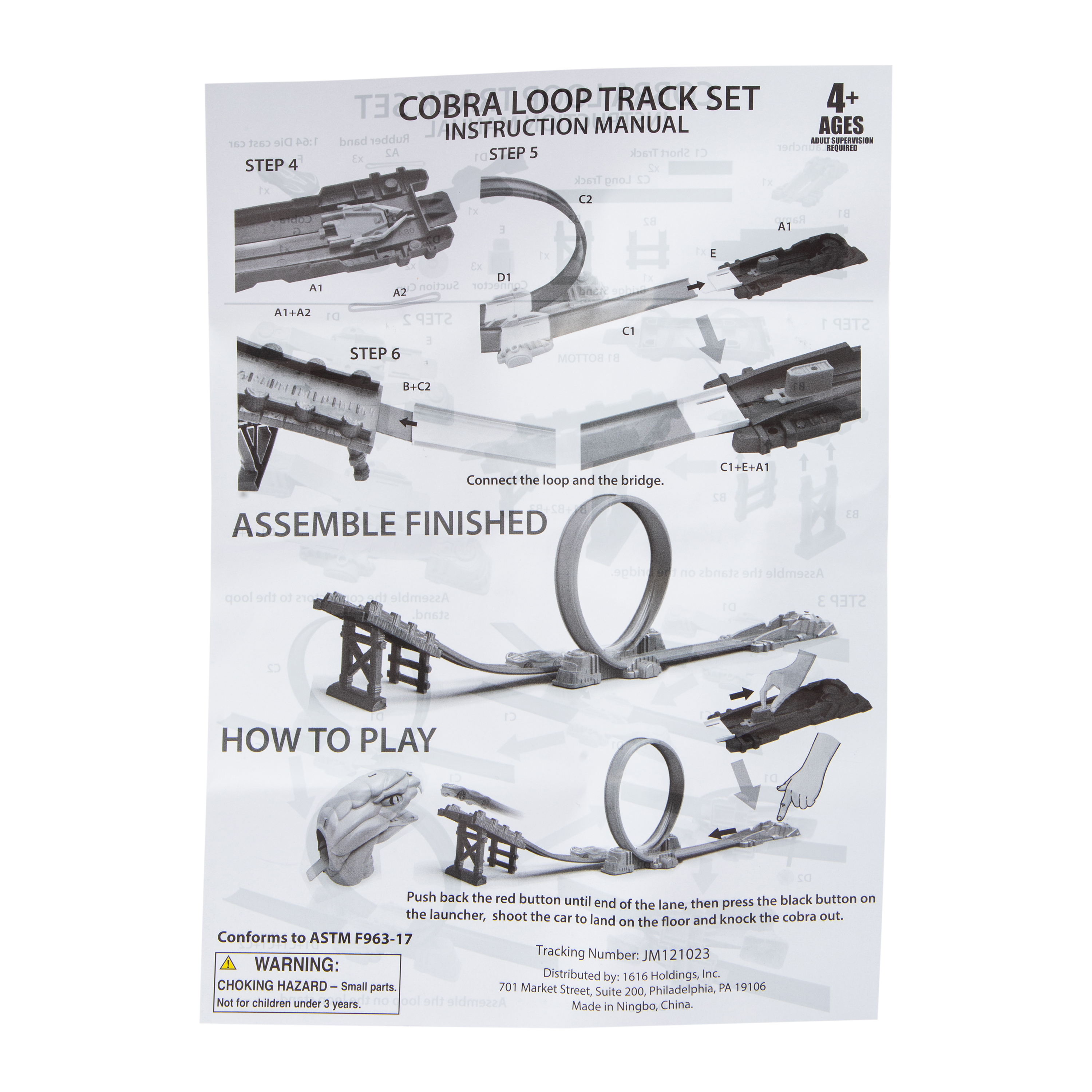 Cobra Launcher Loop Track Set