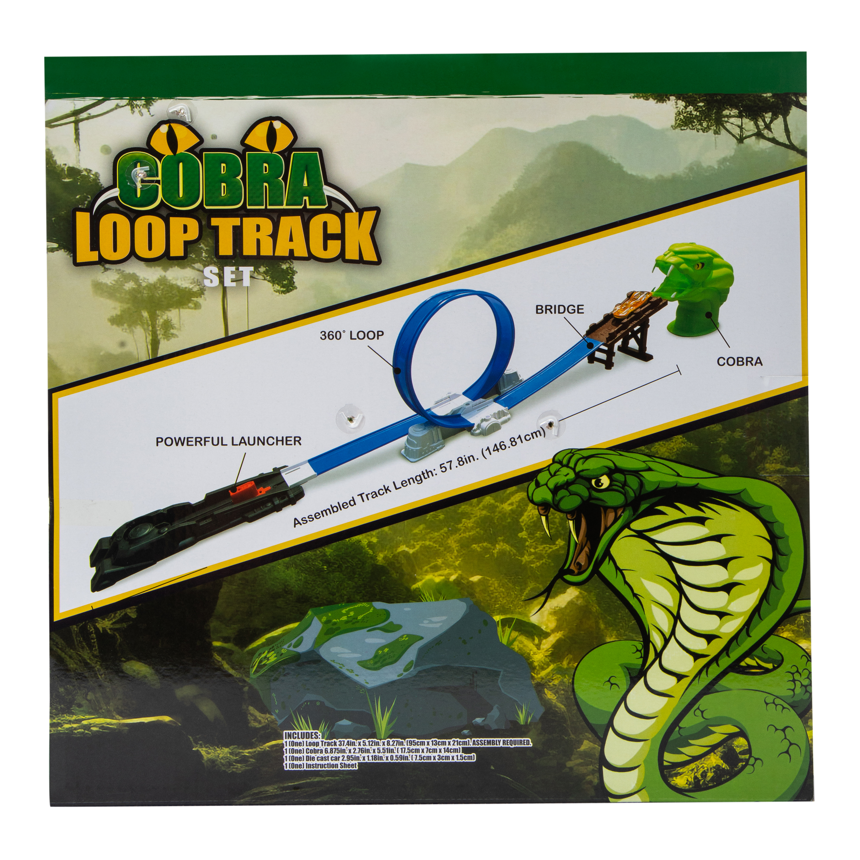 Cobra Launcher Loop Track Set