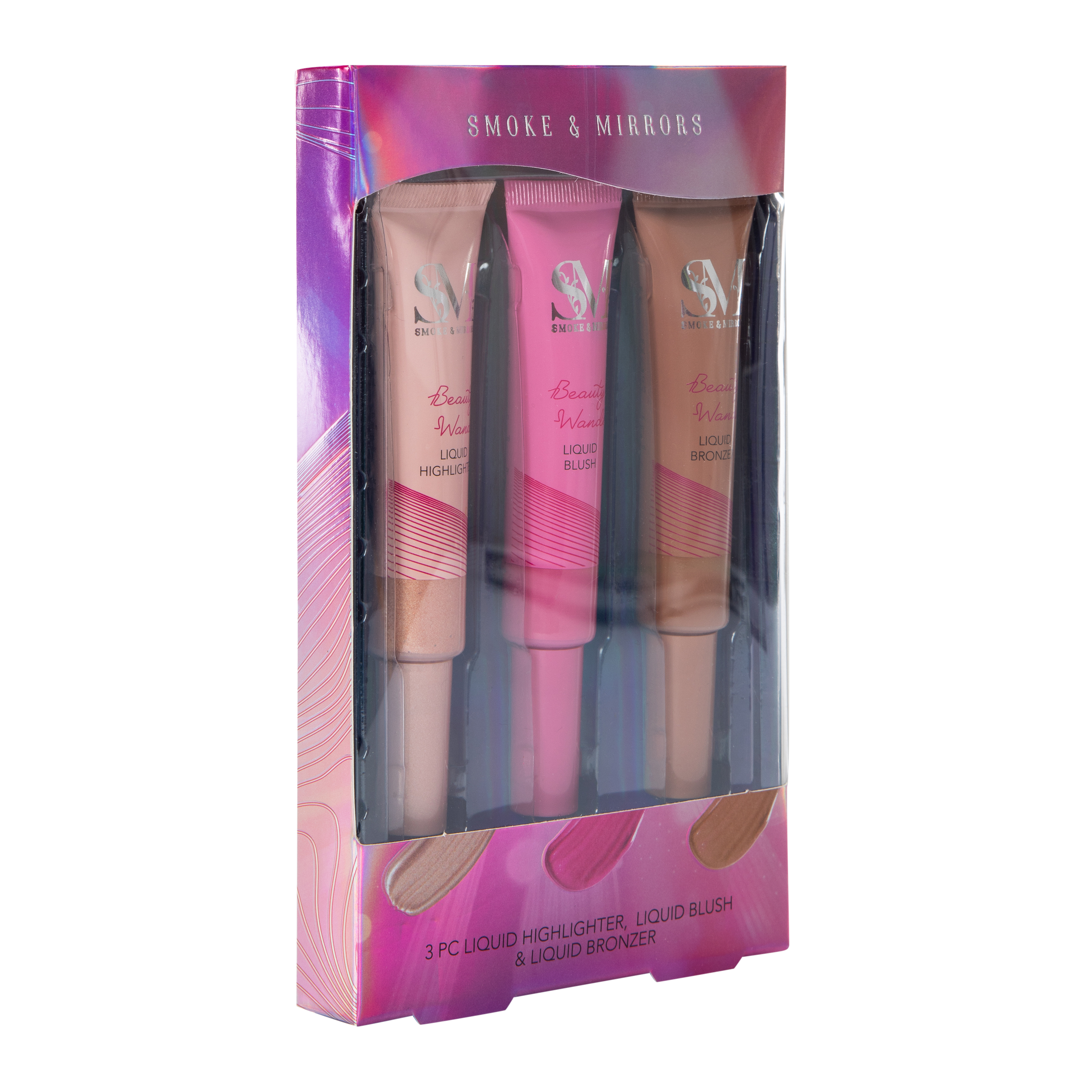 Liquid Face Makeup Set 3-Count