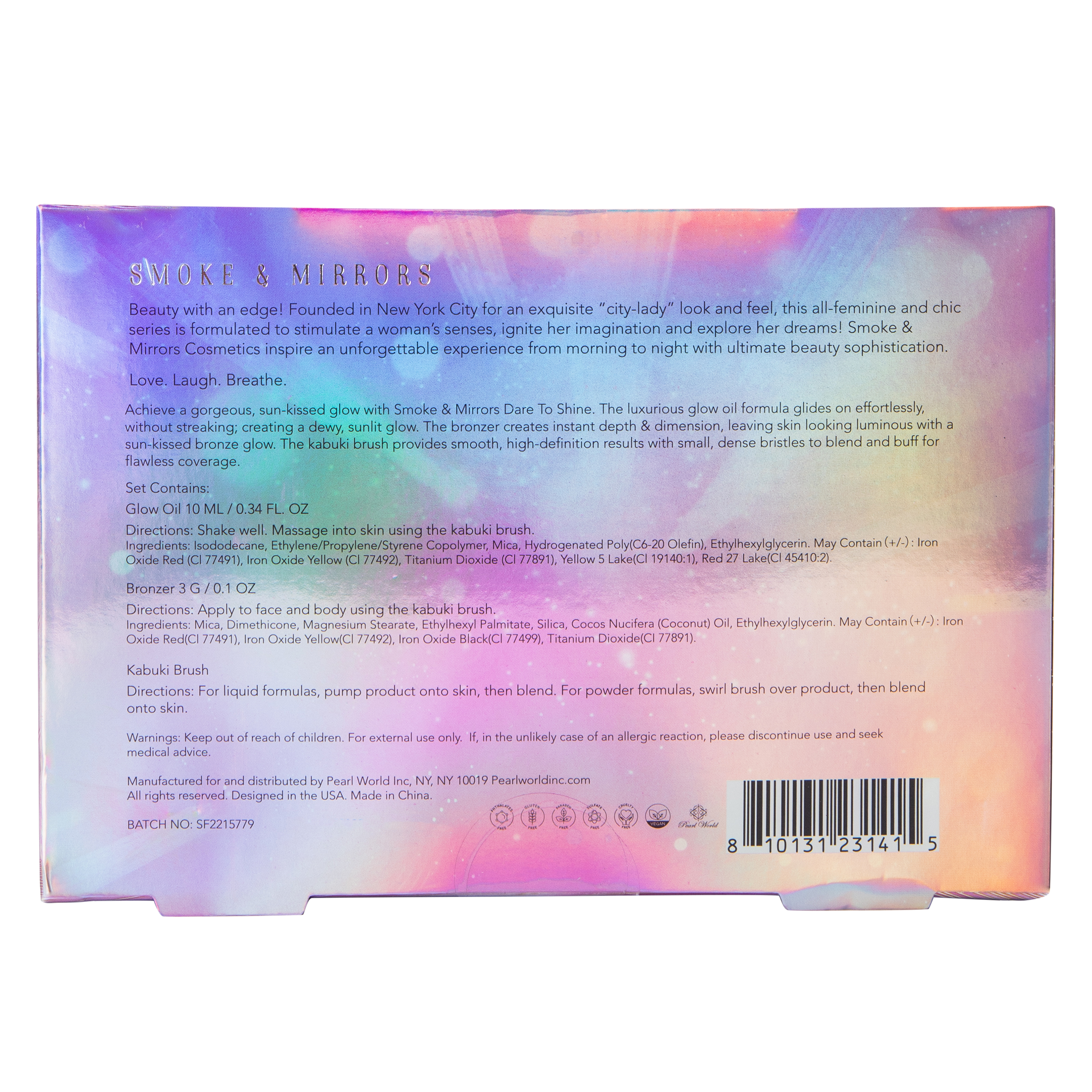 Dare to Shine Makeup Set 3-Piece