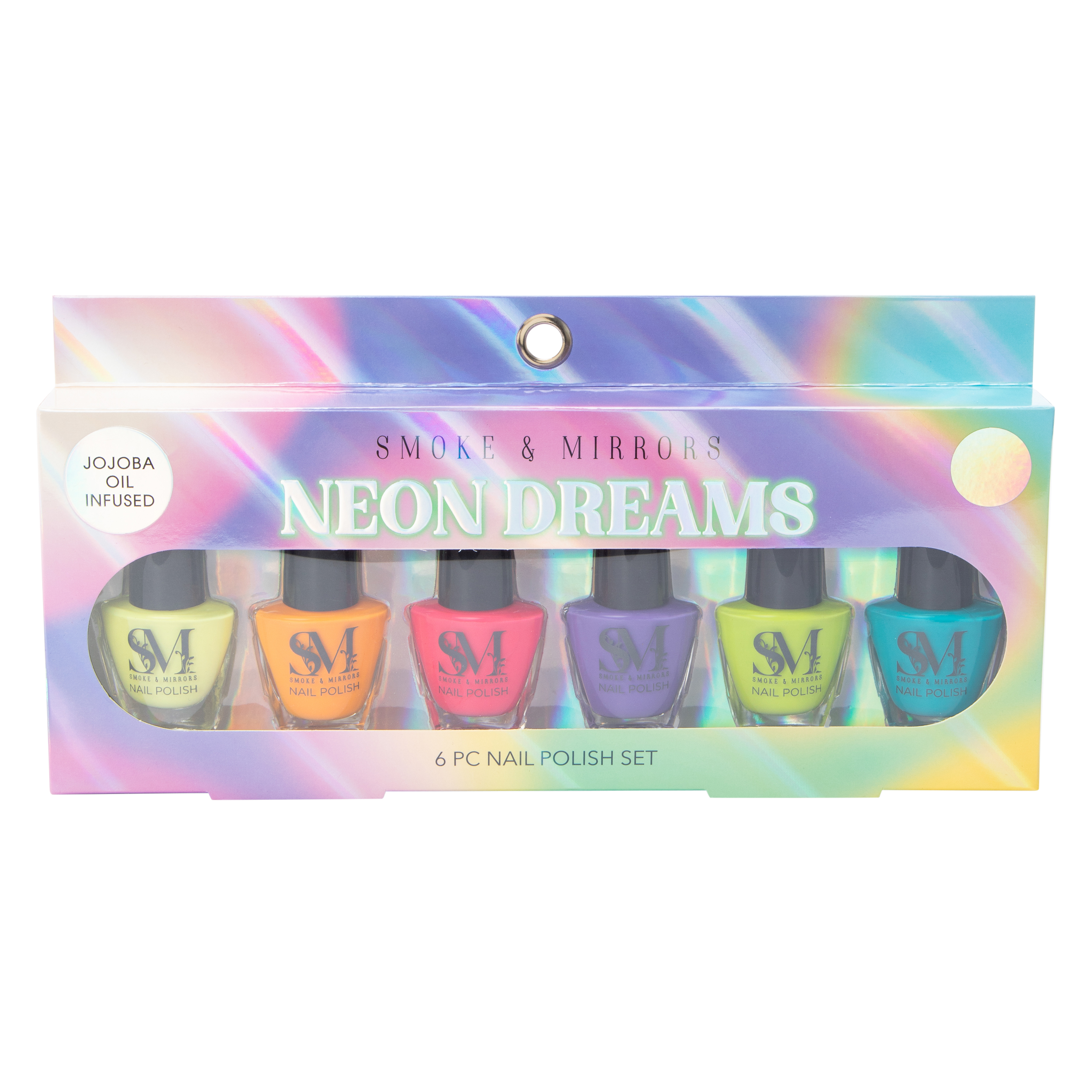 Smoke & Mirrors 'Neon Dreams' Nail Polish Set 6-Count