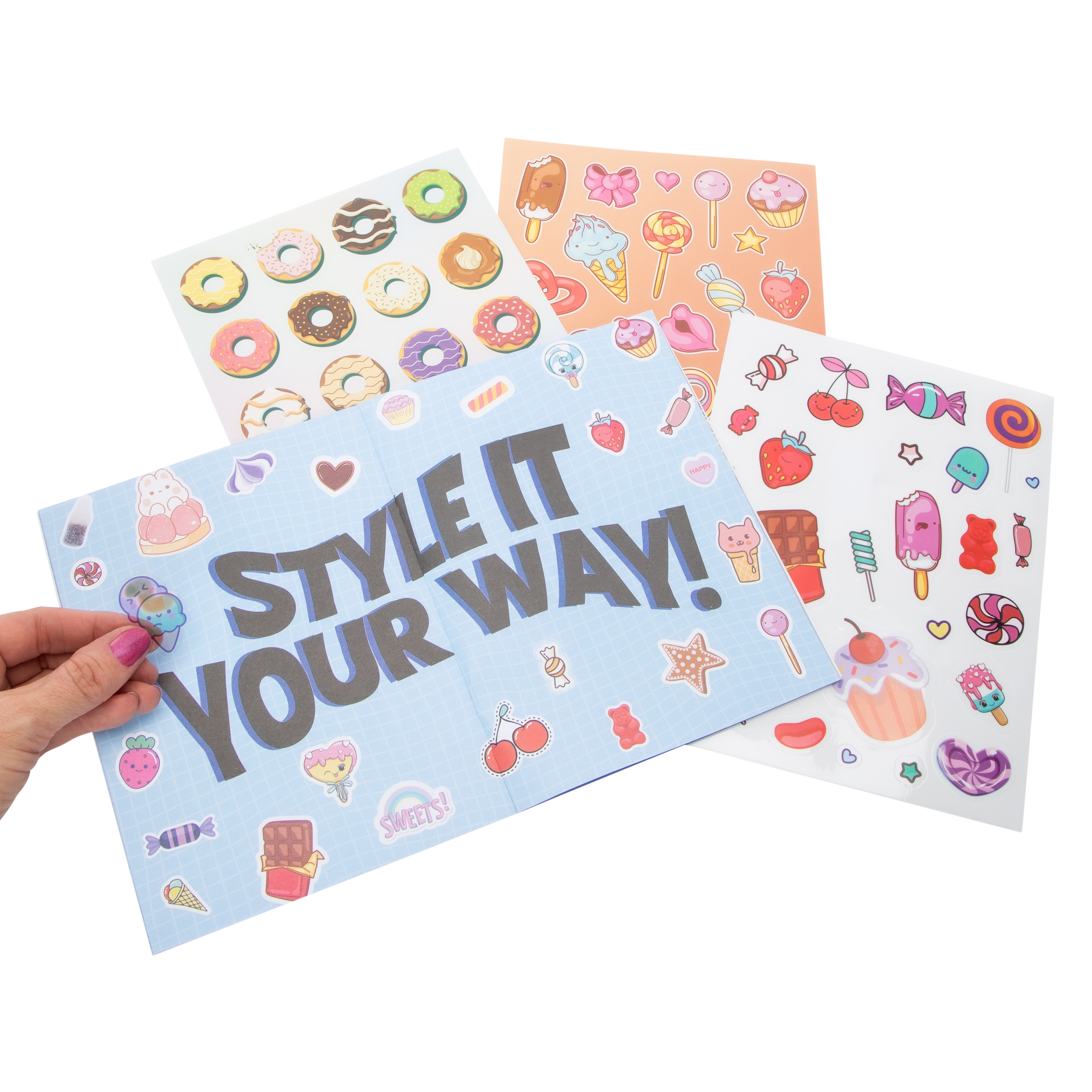 Kaleidoscope Sticker Bomb Book