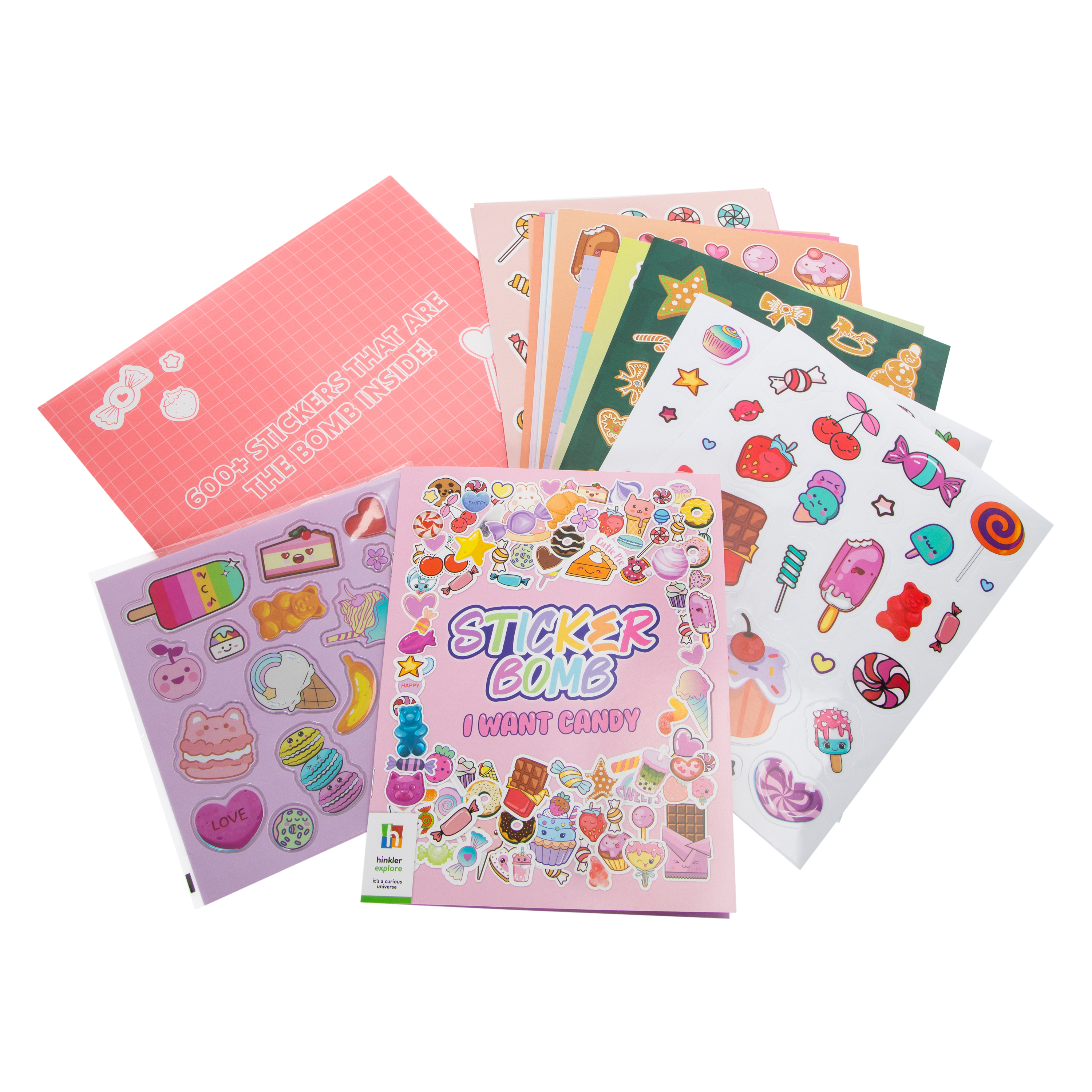 Kaleidoscope Sticker Bomb Book