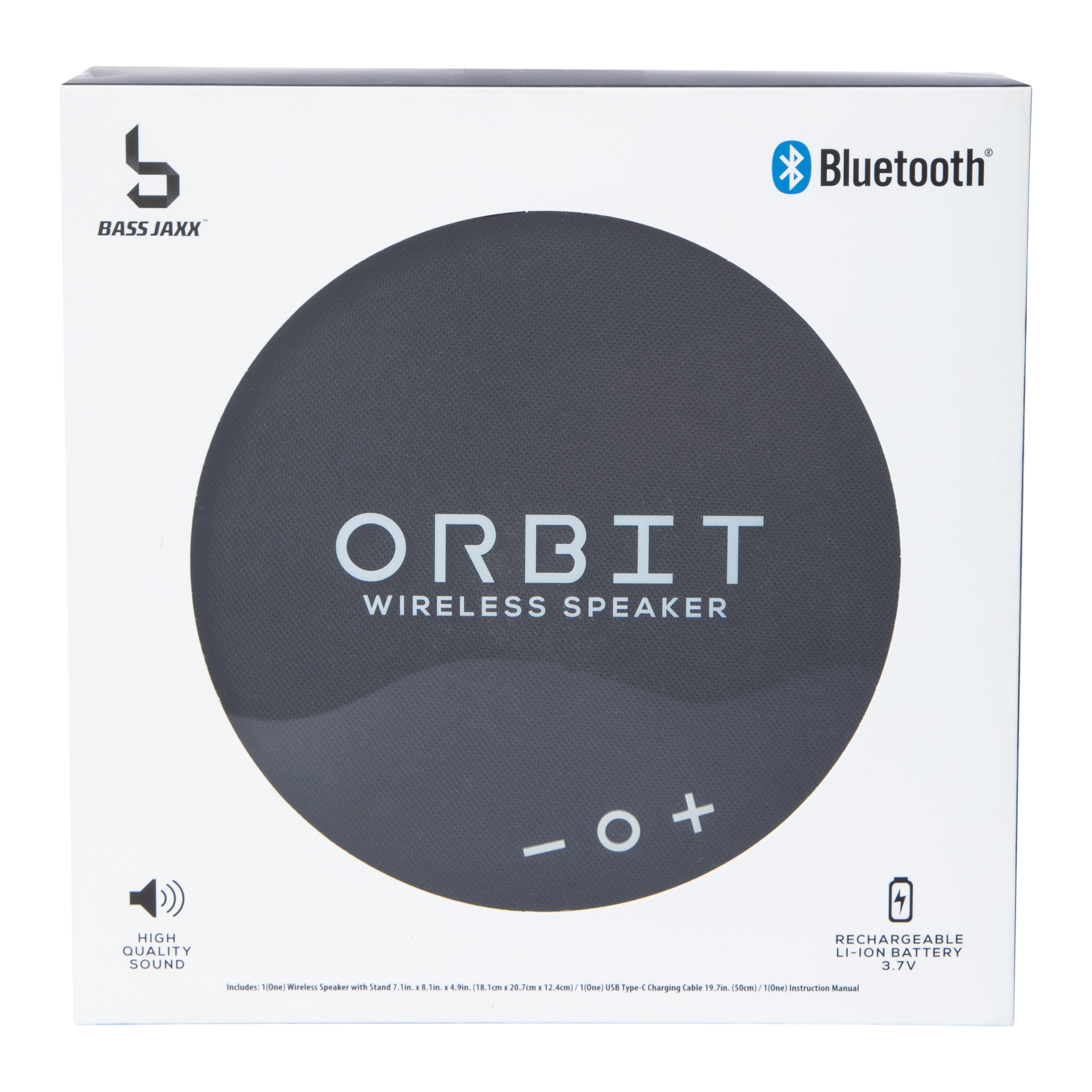 Orbit Wireless Speaker With St& 7.1in x 8.1in