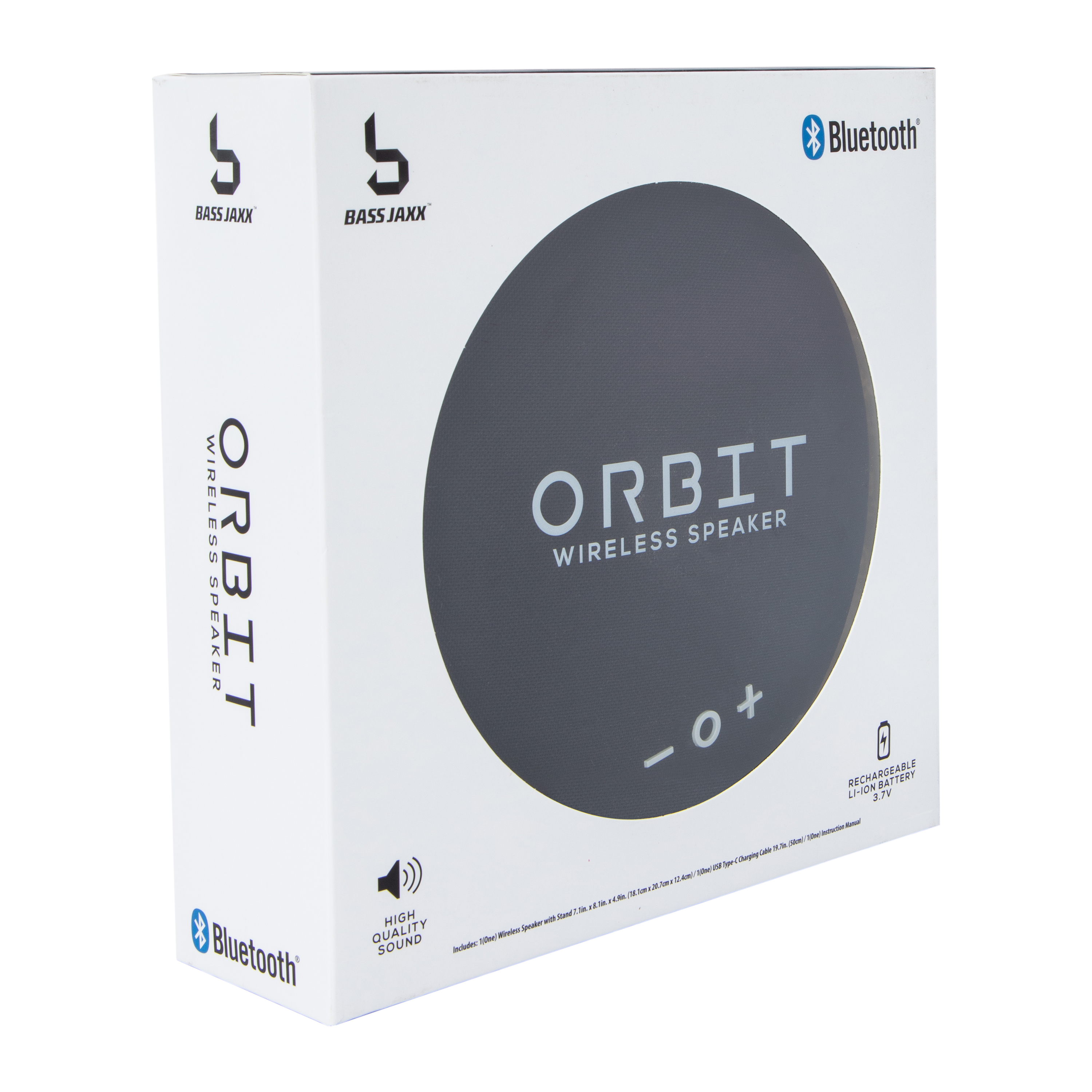 Orbit Wireless Speaker With St& 7.1in x 8.1in