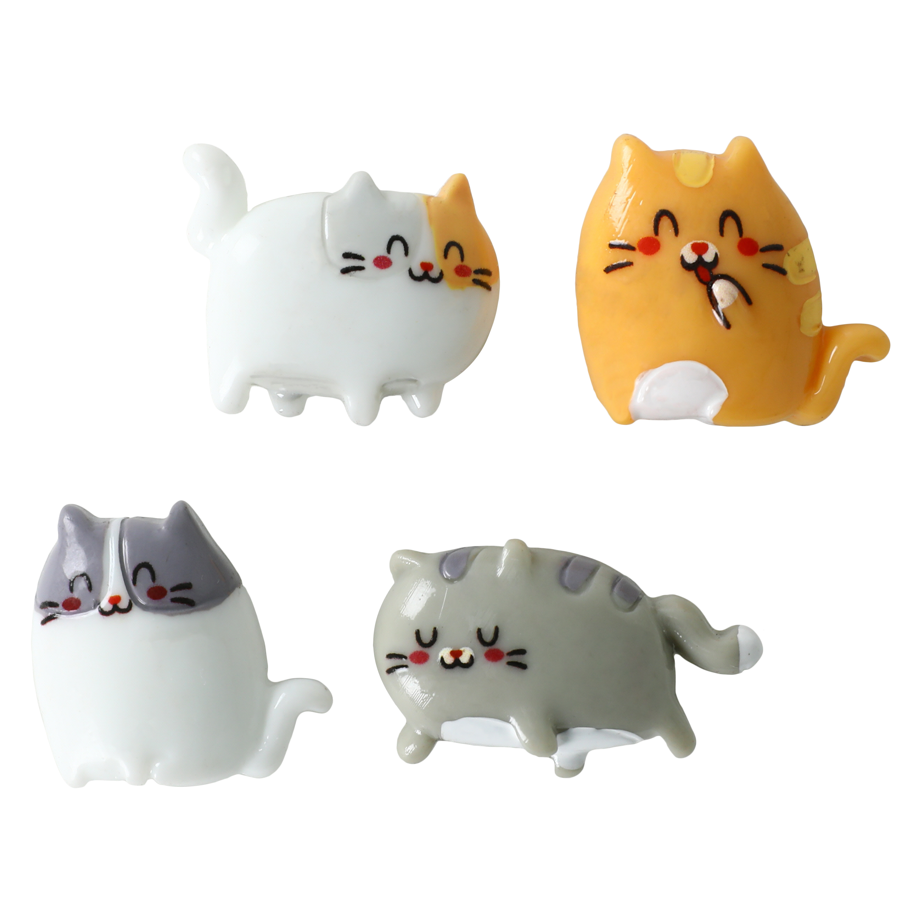 Novelty Mini Magnet Set 4-Count