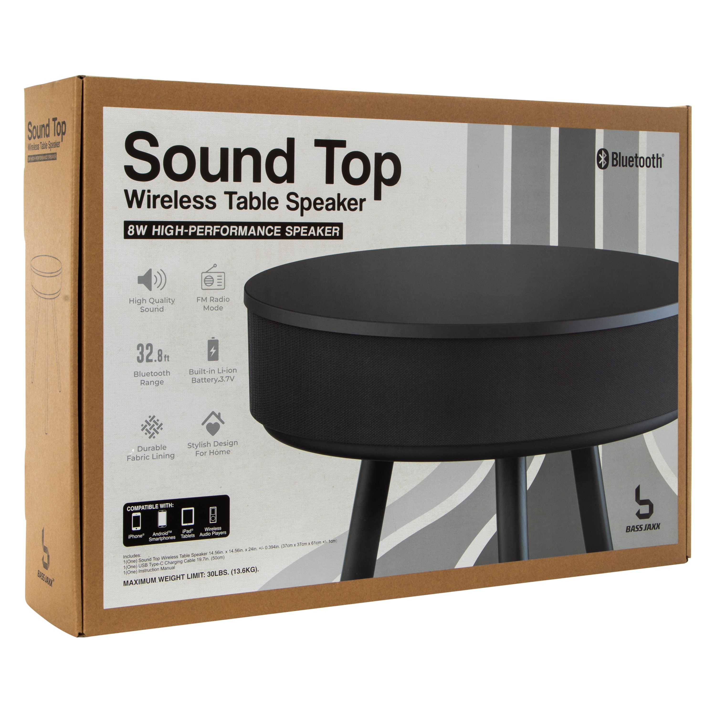 High quality Wireless speaker table