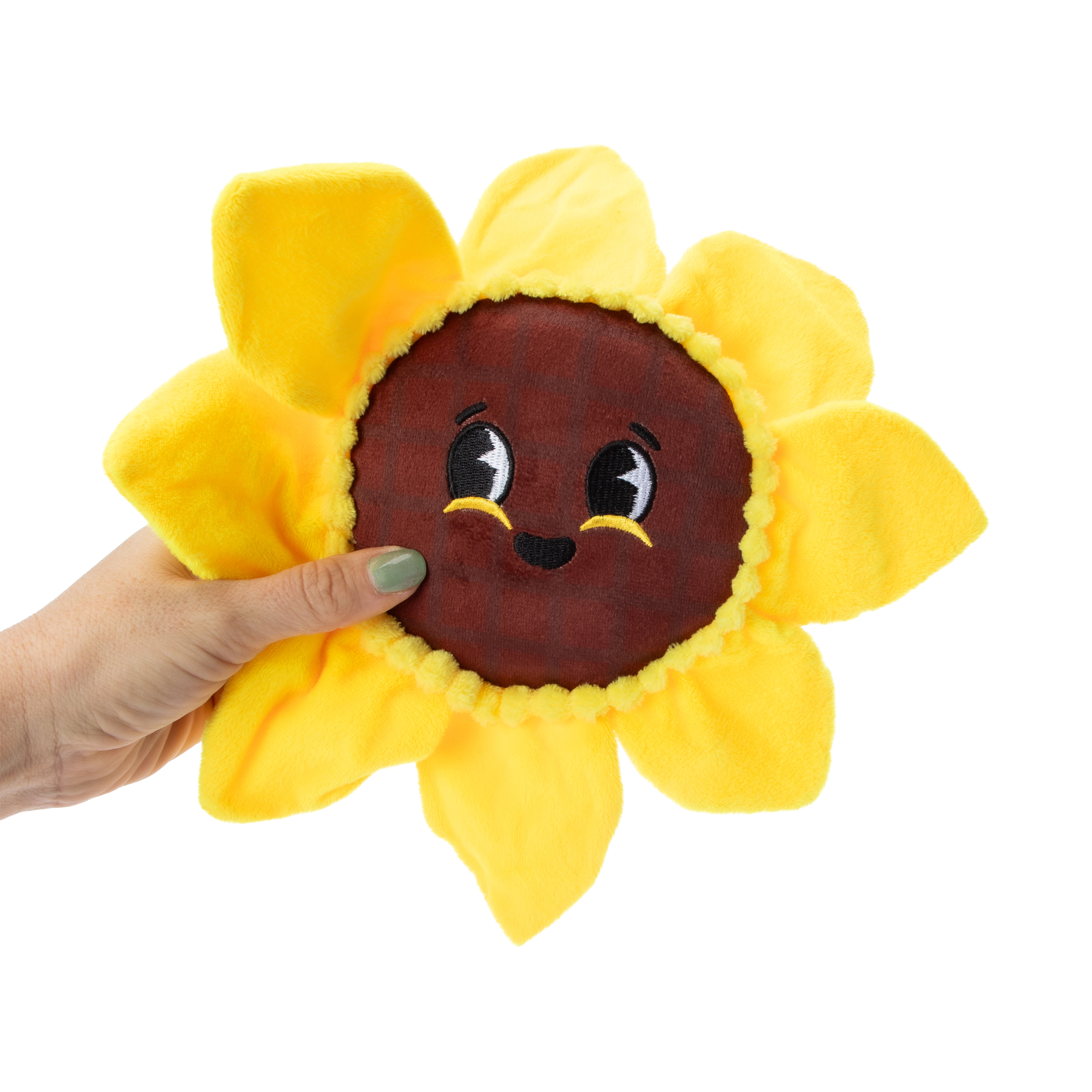 Sunflower Squeaker Plush Dog Toy