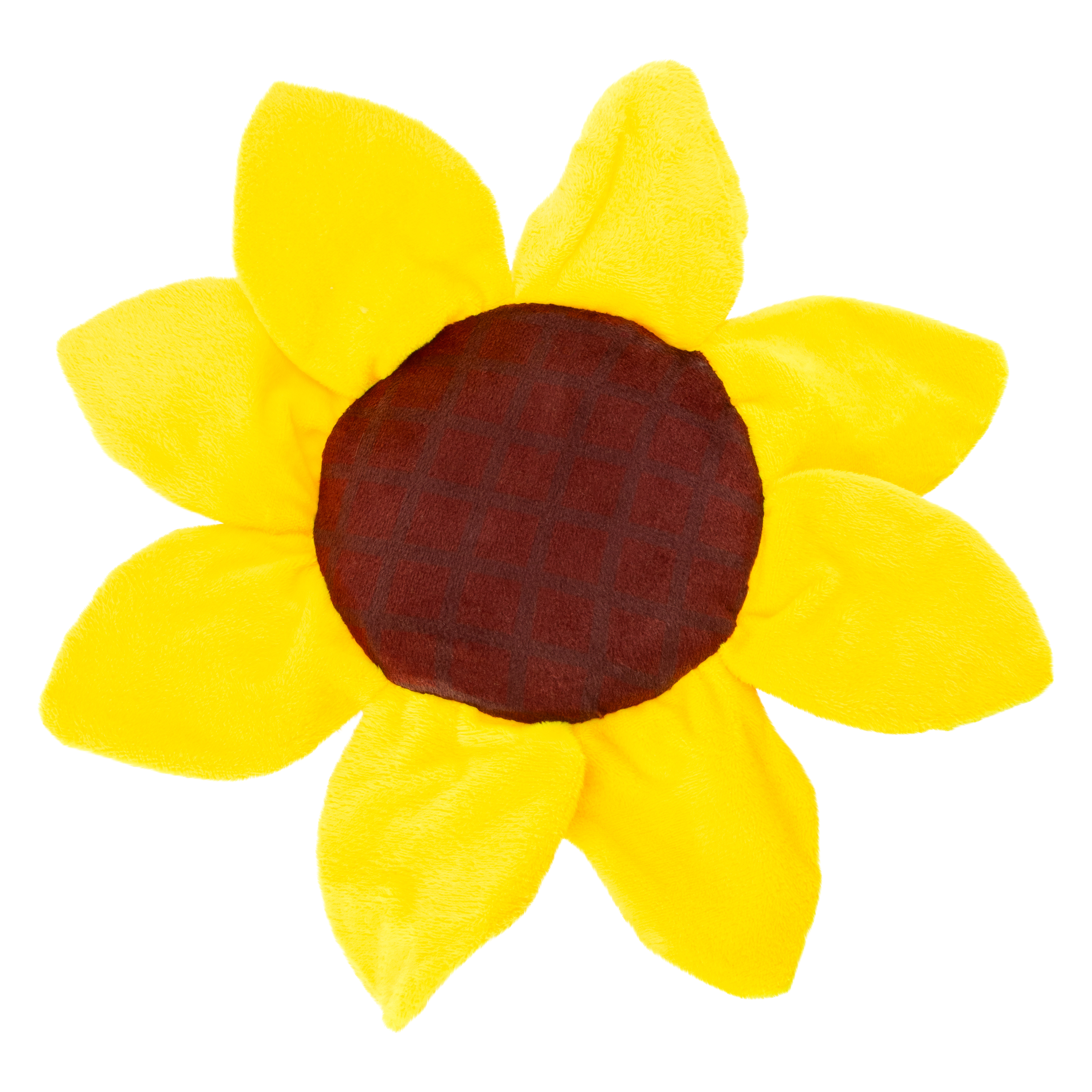 Sunflower Squeaker Plush Dog Toy