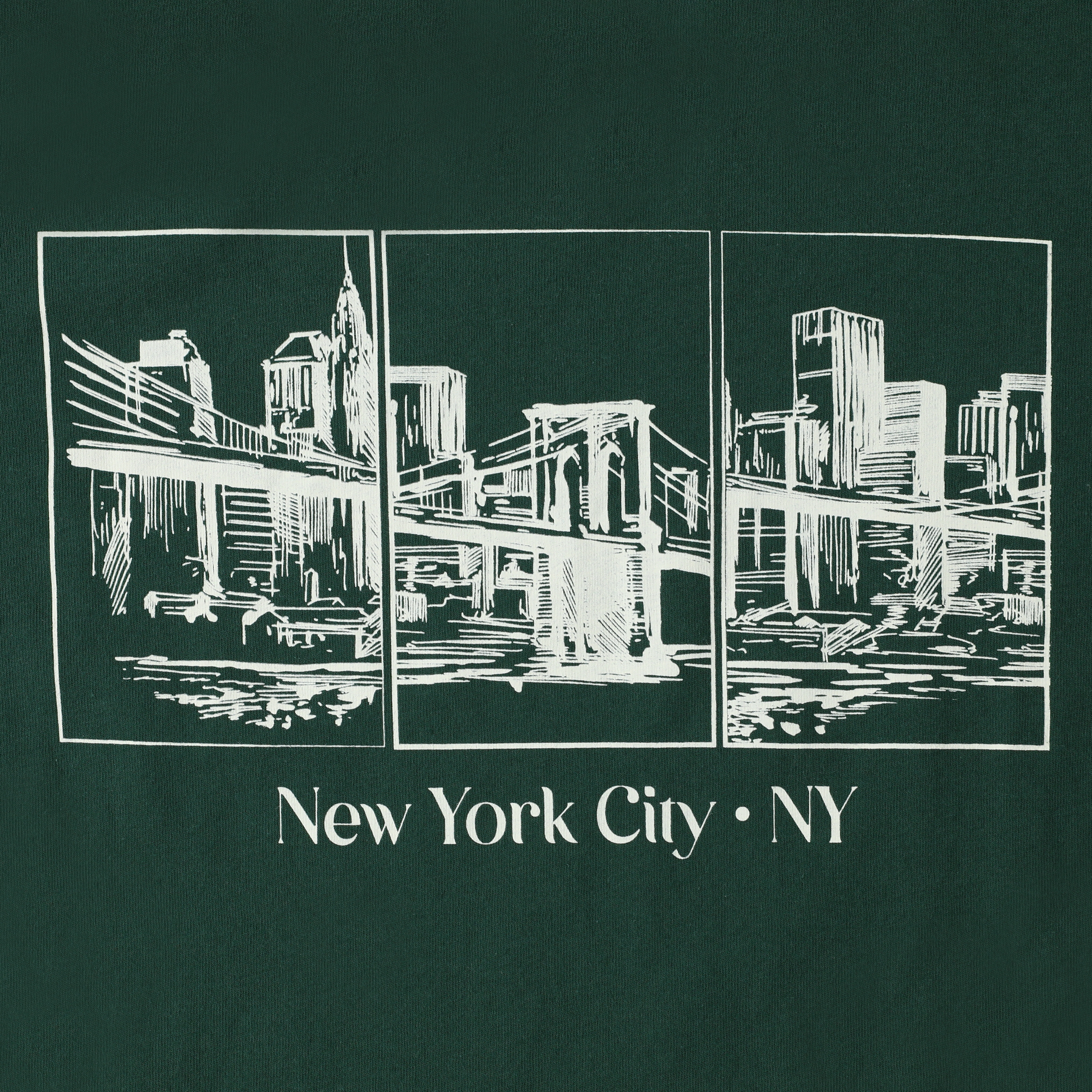 New York City Skyline Graphic Tee
