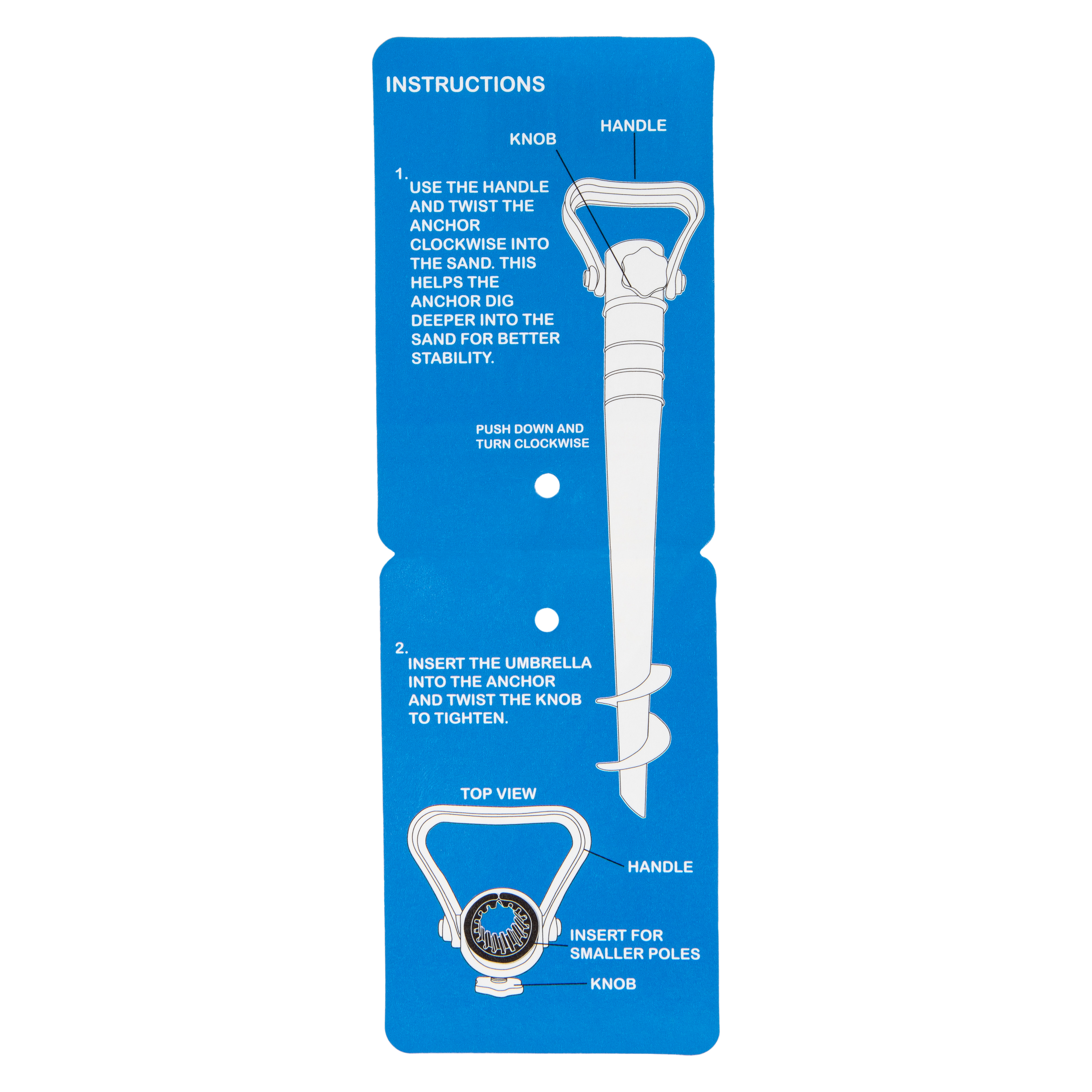 Beach Umbrella Anchor 3.7in x 16.1in