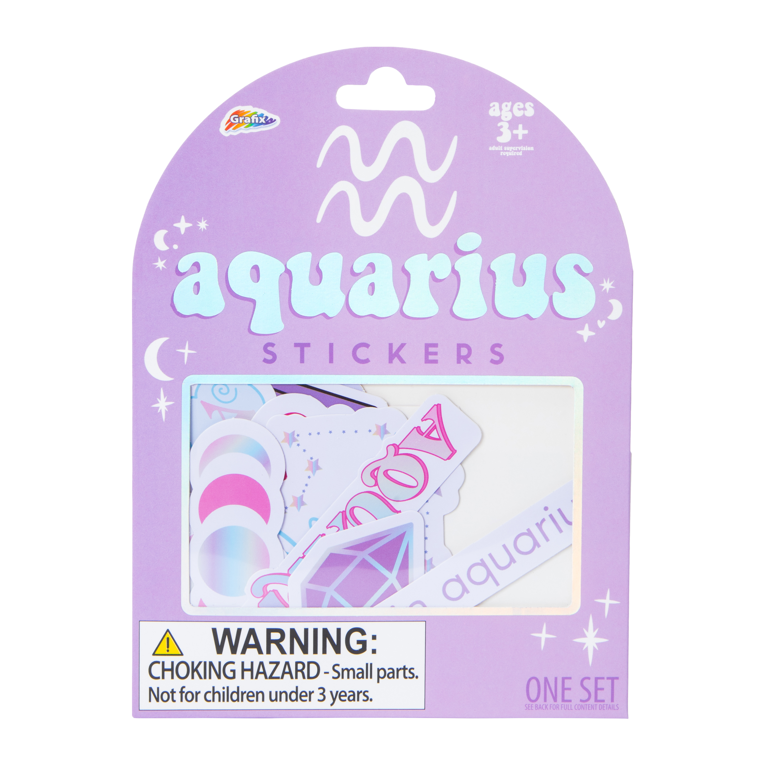 Grafix® Zodiac Stickers 12-Count